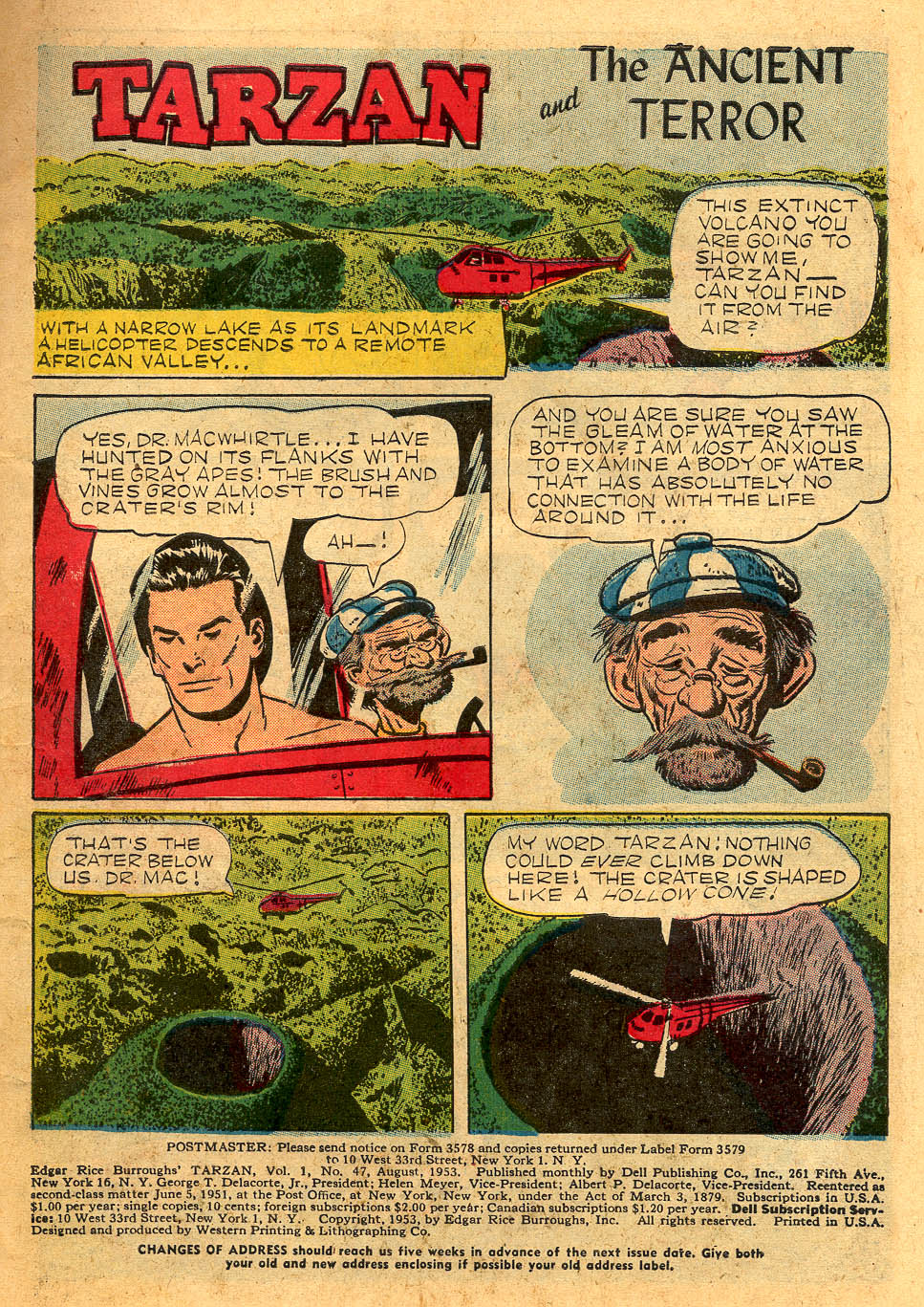 Read online Tarzan (1948) comic -  Issue #47 - 3