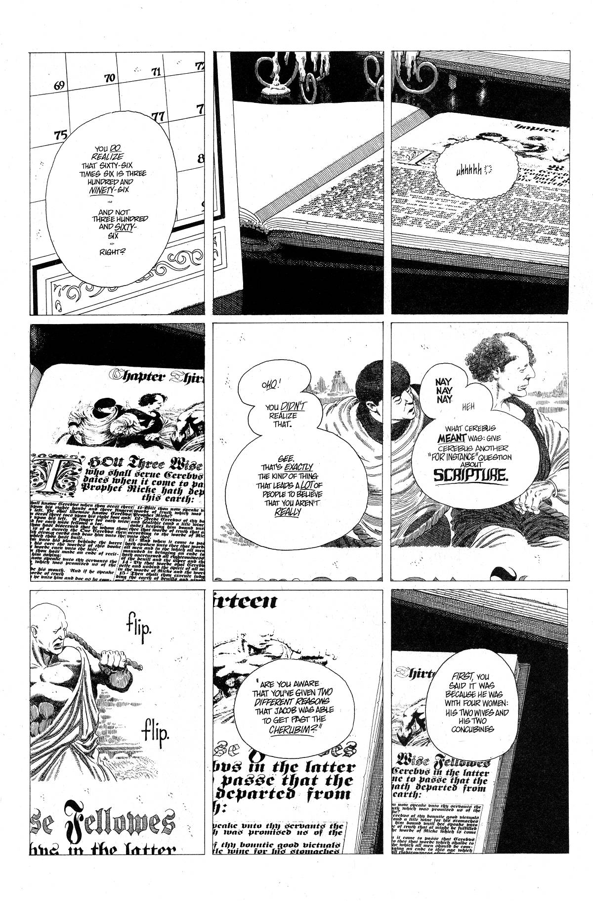 Read online Cerebus comic -  Issue #288 - 9