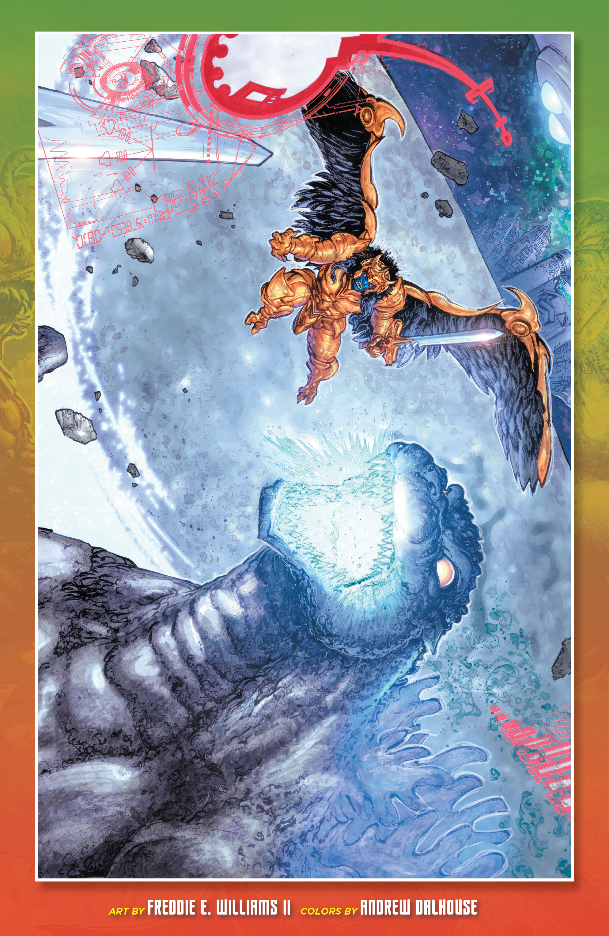 Read online Godzilla vs. The Mighty Morphin Power Rangers comic -  Issue #4 - 23