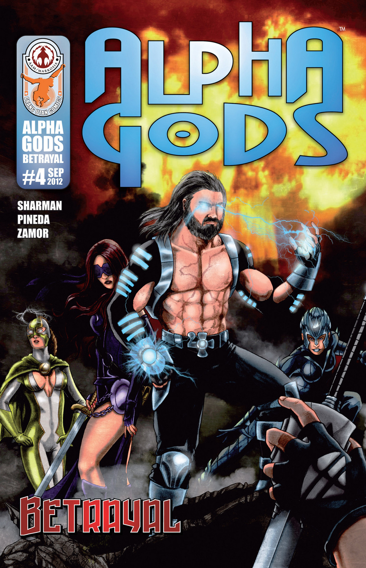 Read online Alpha Gods comic -  Issue #4 - 1