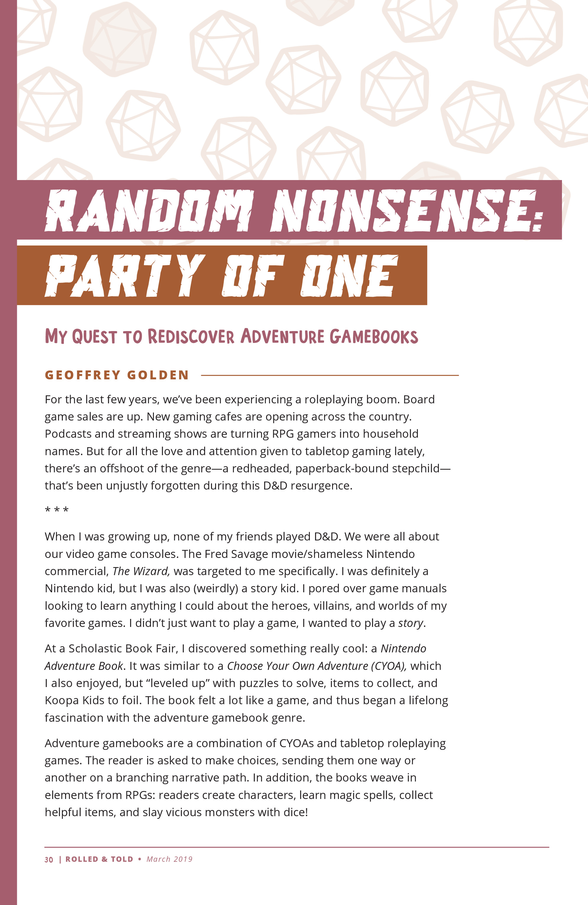 Read online Rolled & Told comic -  Issue #7 - 28