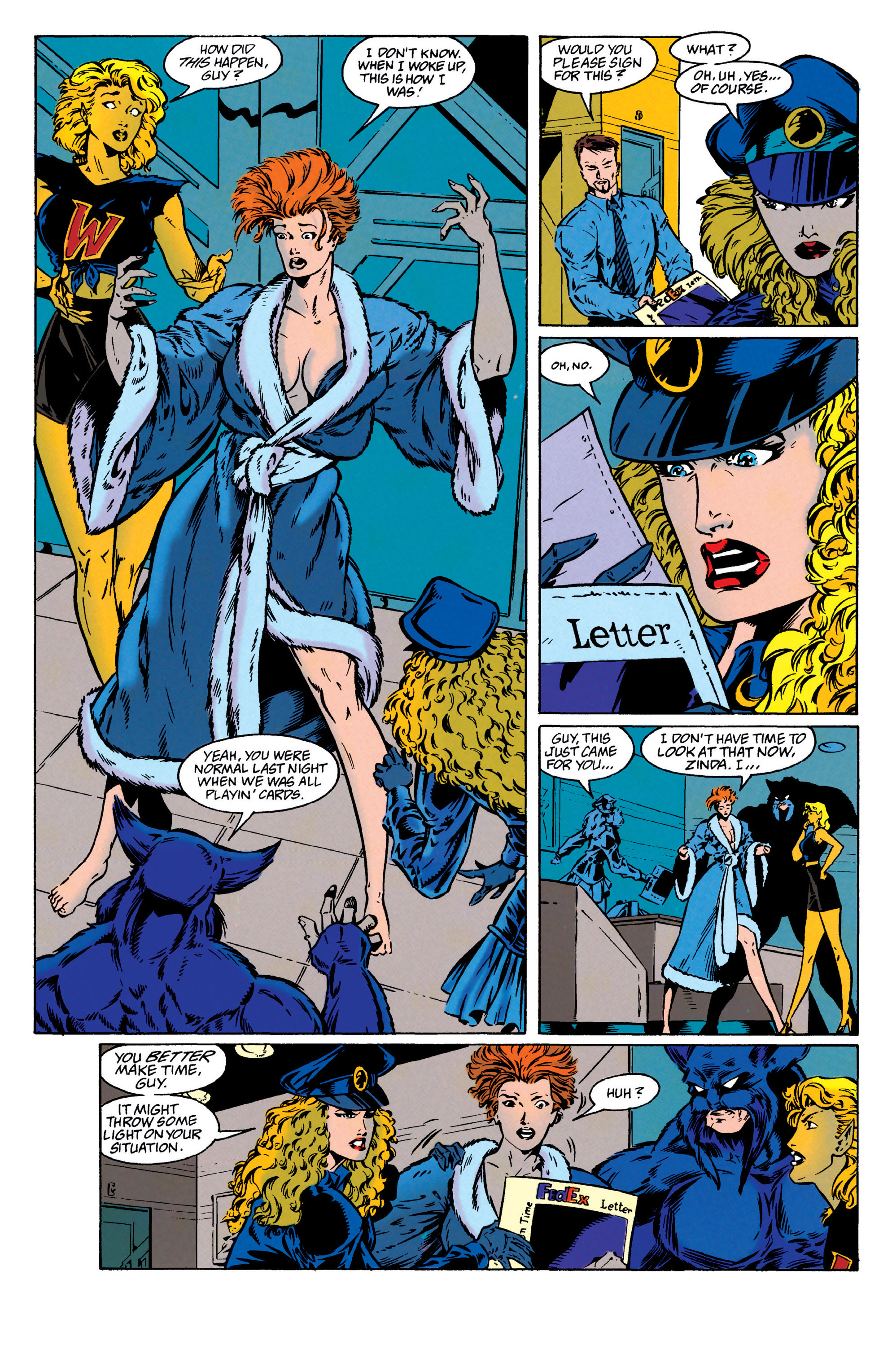 Read online Guy Gardner: Warrior comic -  Issue #42 - 4