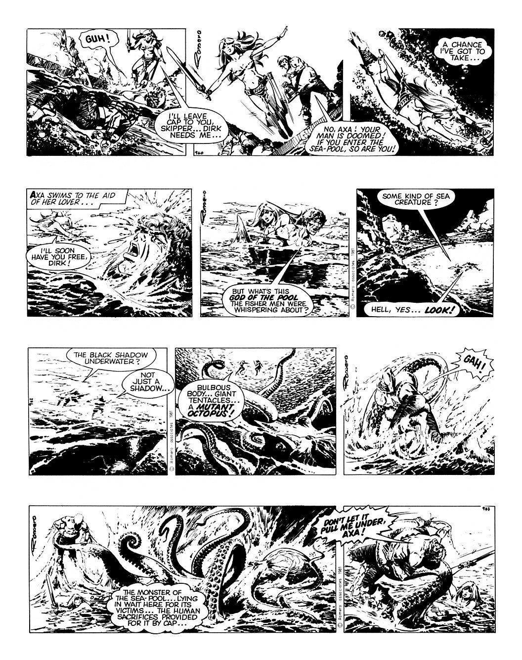 Read online Axa comic -  Issue #4 - 61