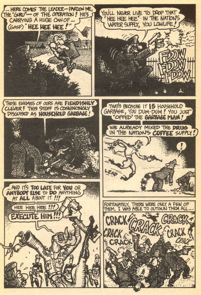 Read online Adventures of Fat Freddy's Cat comic -  Issue #1 - 10