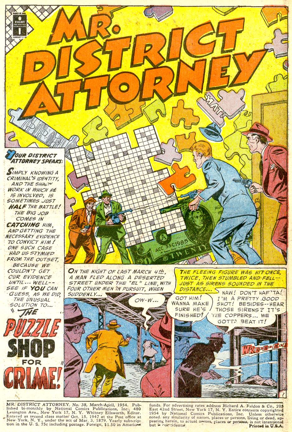 Read online Mr. District Attorney comic -  Issue #38 - 3