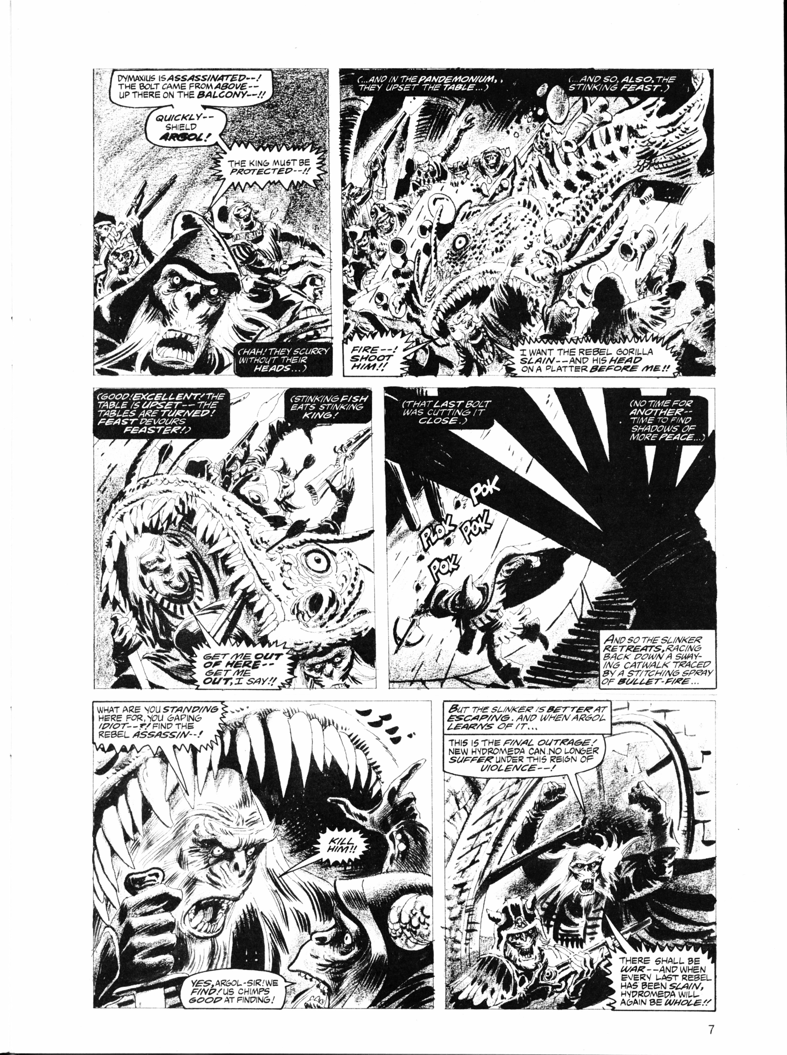 Read online Planet of the Apes (1974) comic -  Issue #48 - 7