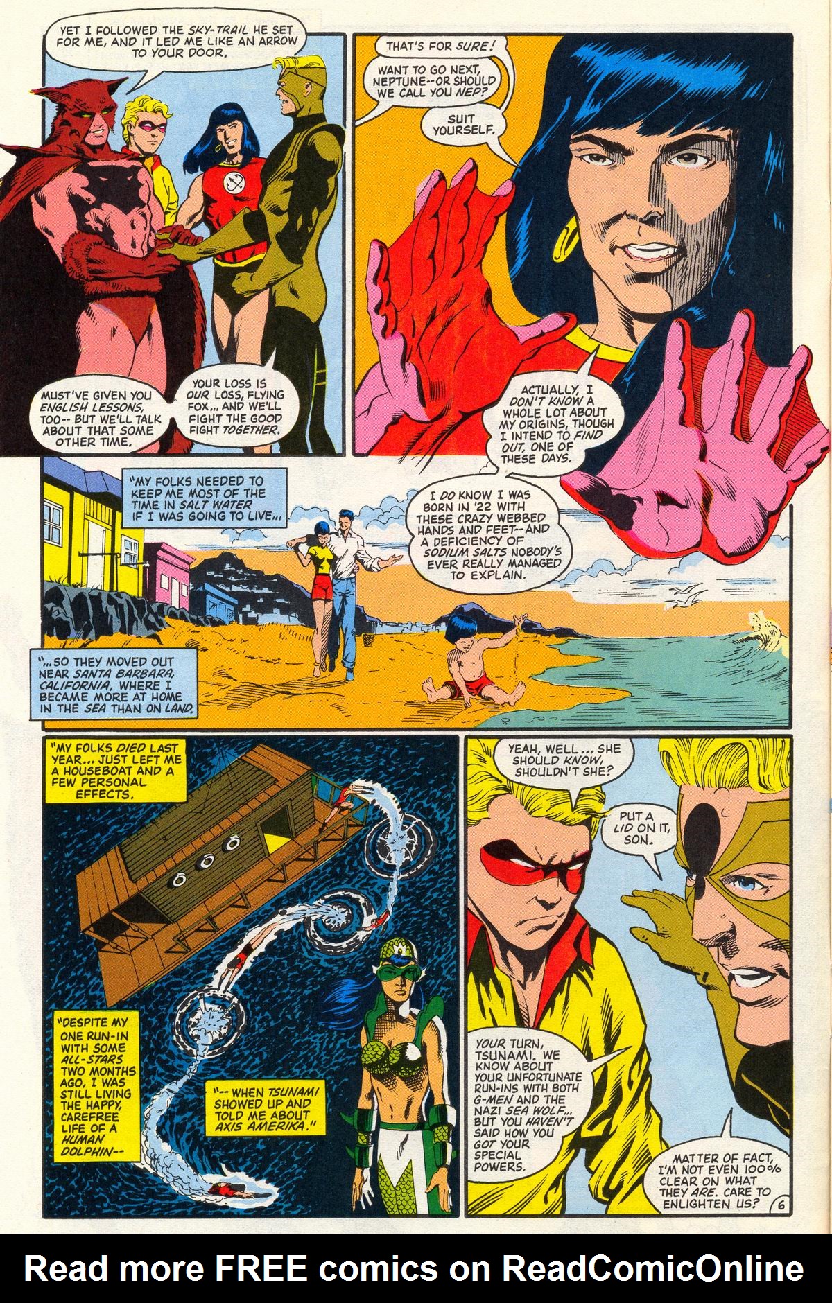 Read online Young All-Stars comic -  Issue #4 - 8