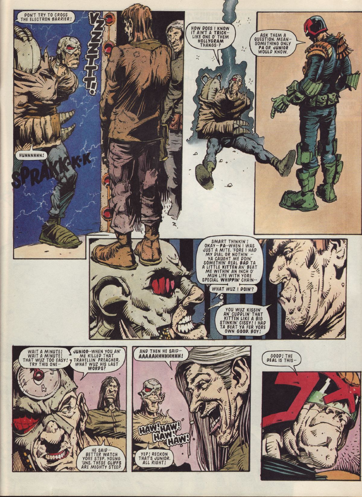 Read online Judge Dredd Megazine (vol. 3) comic -  Issue #4 - 10