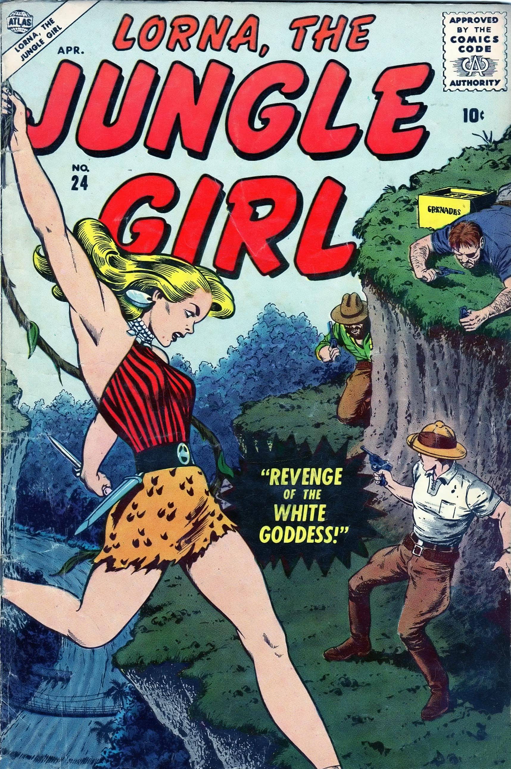 Read online Lorna, The Jungle Girl comic -  Issue #24 - 1