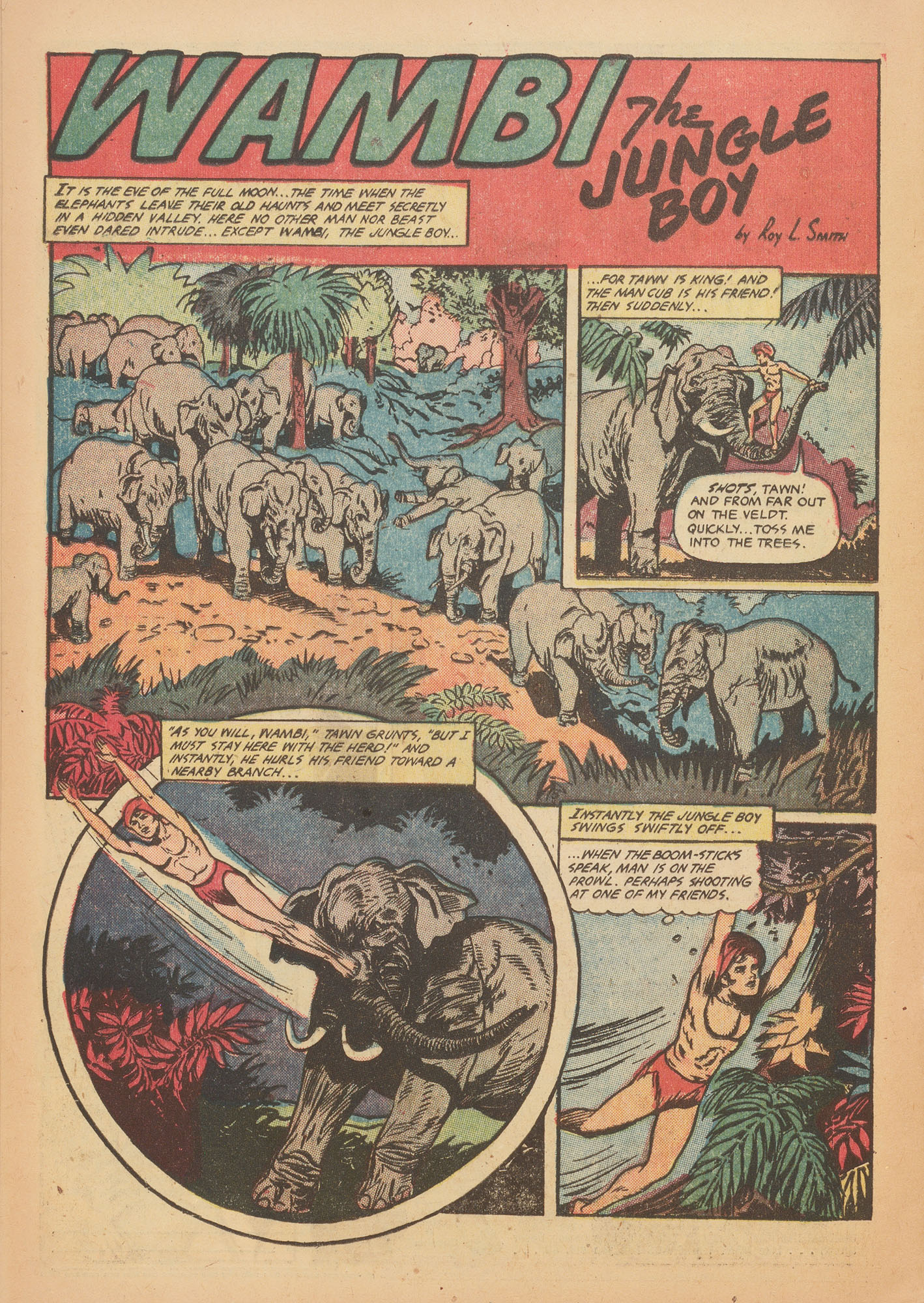Read online Wambi Jungle Boy comic -  Issue #15 - 20