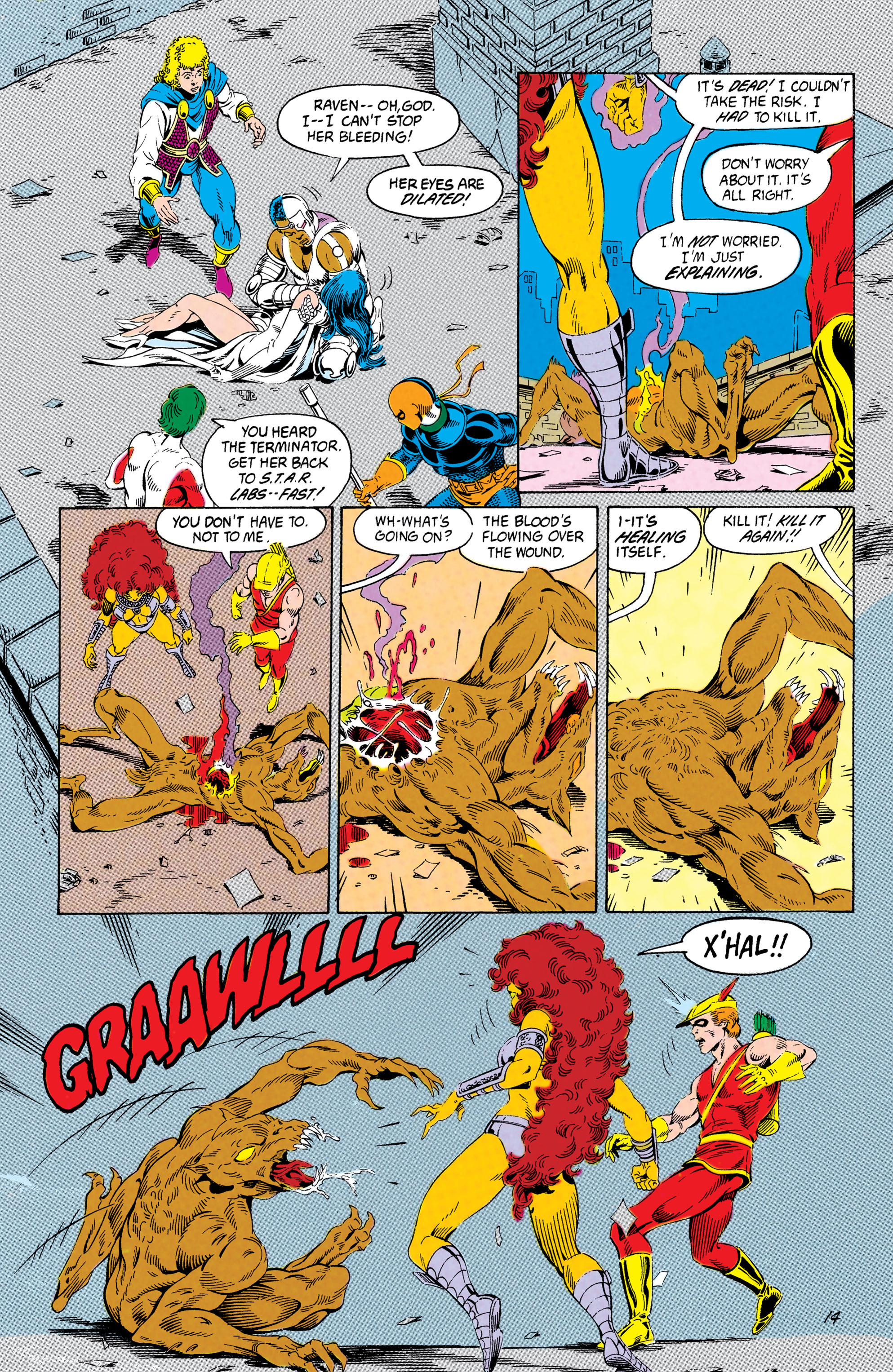 Read online The New Titans (1988) comic -  Issue #63 - 15