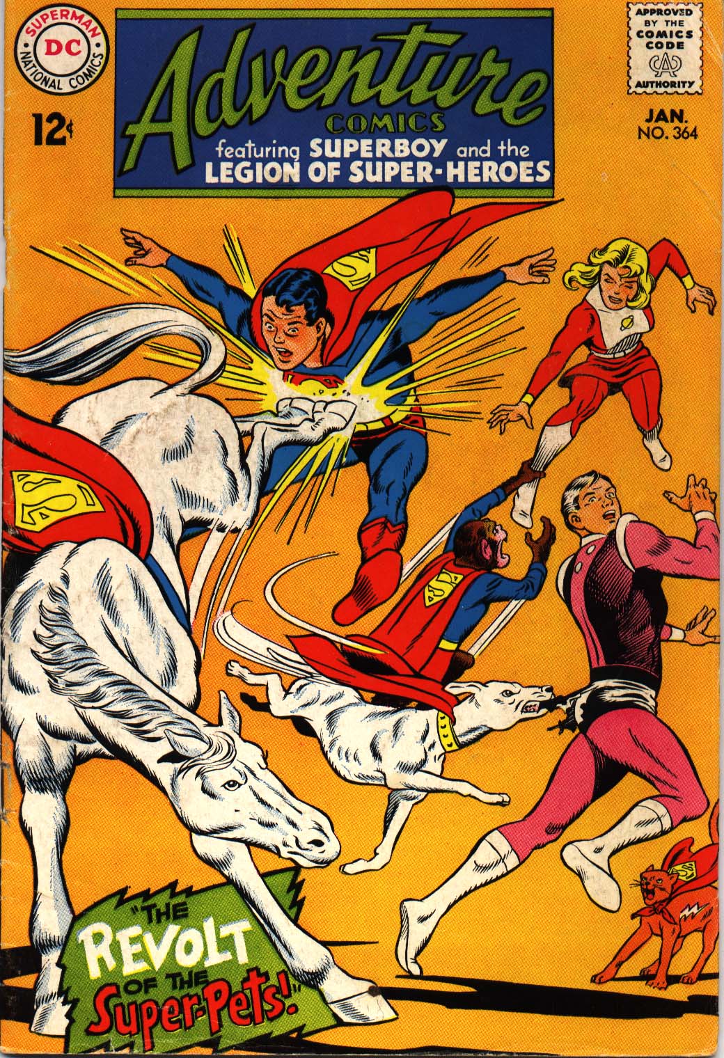 Read online Adventure Comics (1938) comic -  Issue #364 - 1