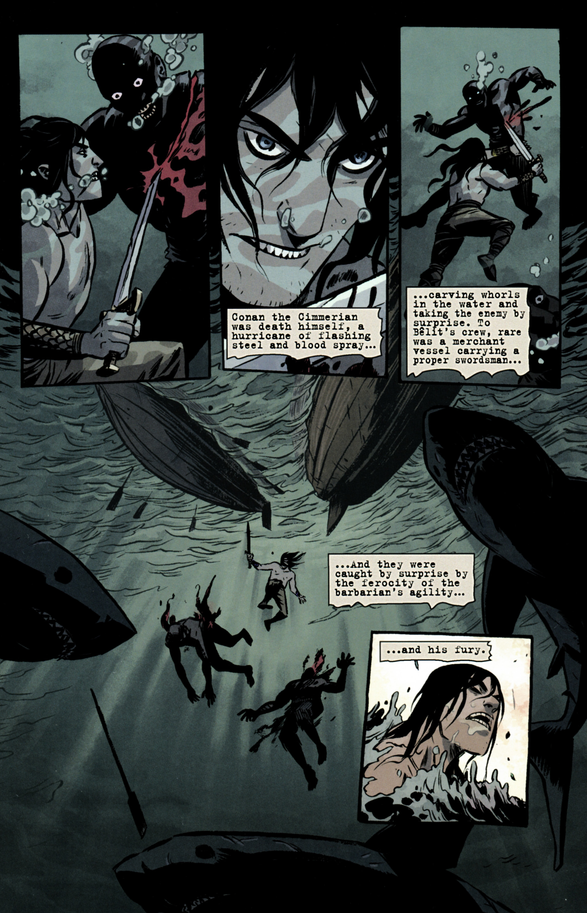 Read online Conan the Barbarian (2012) comic -  Issue #2 - 17