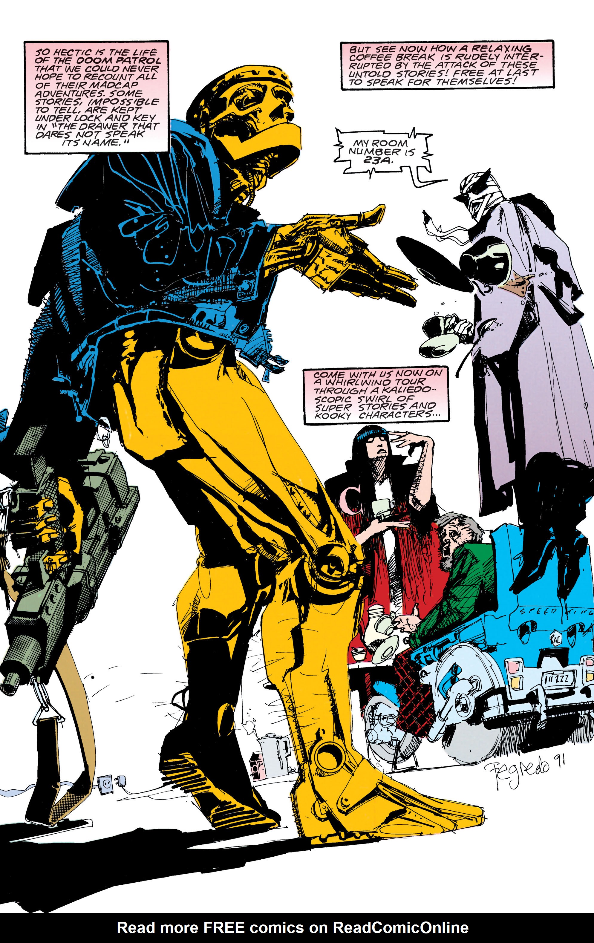 Read online Doom Patrol (1987) comic -  Issue # _TPB 2 (Part 4) - 129