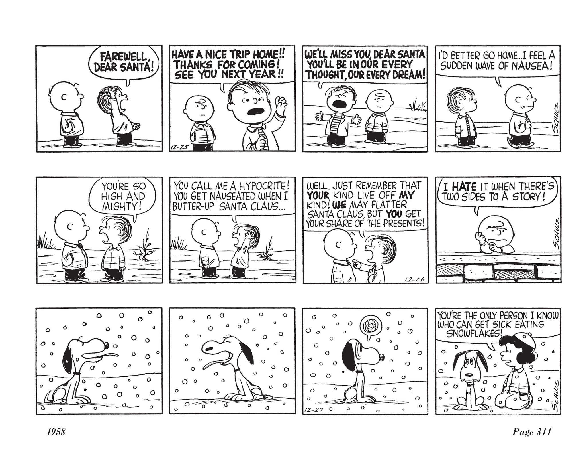Read online The Complete Peanuts comic -  Issue # TPB 4 - 325
