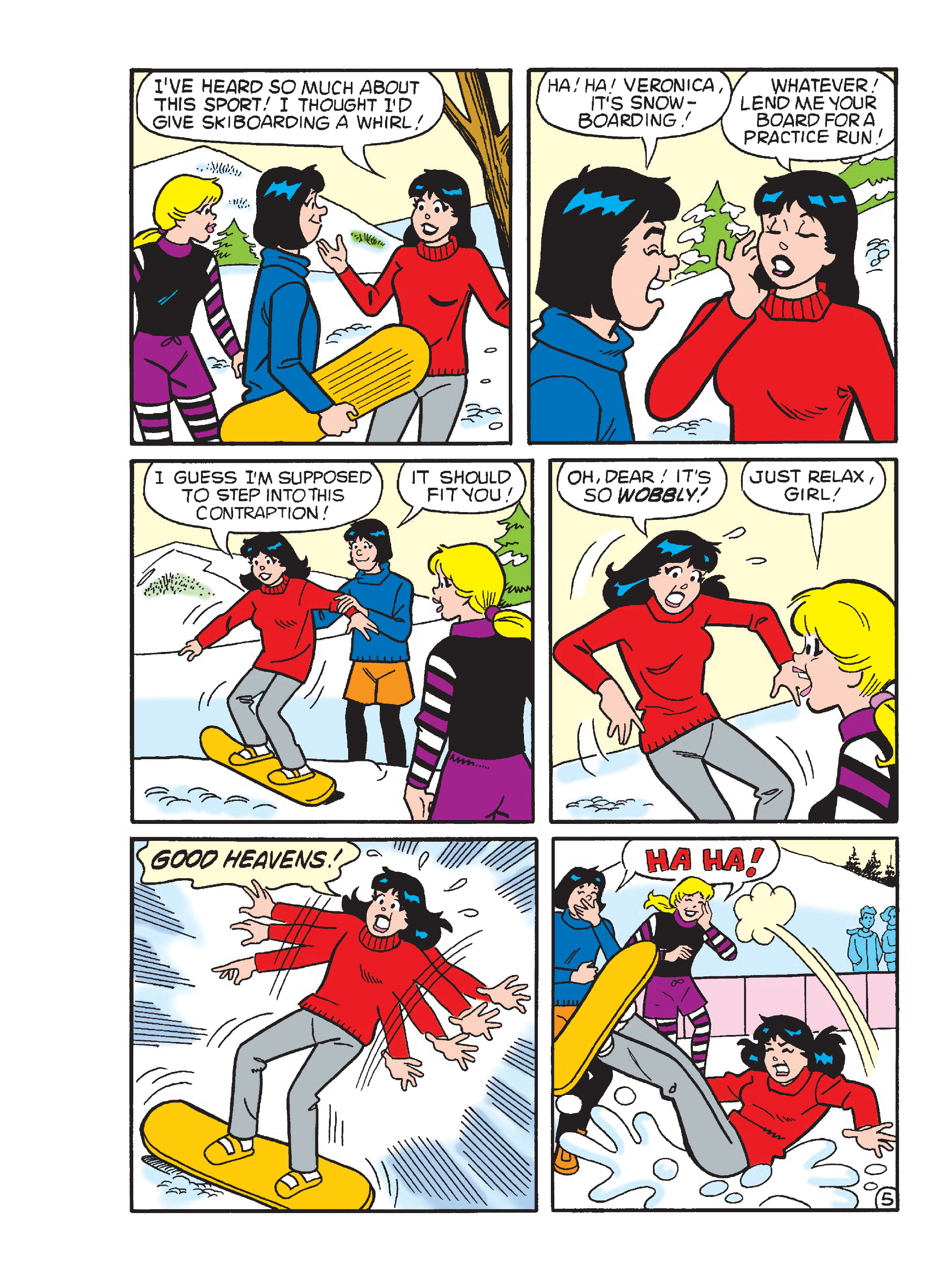 Read online World of Betty & Veronica Digest comic -  Issue #1 - 121