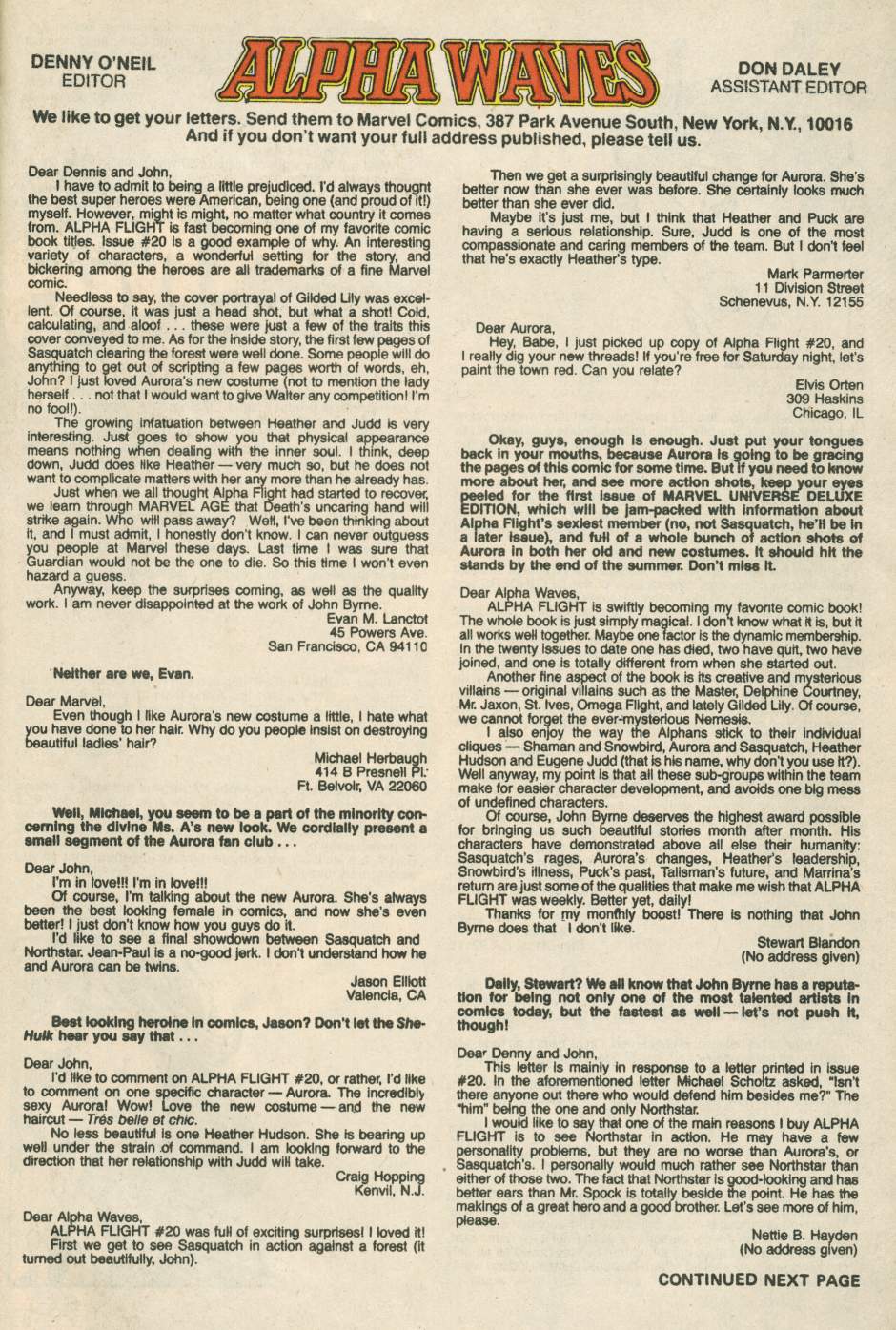 Read online Alpha Flight (1983) comic -  Issue #24 - 39