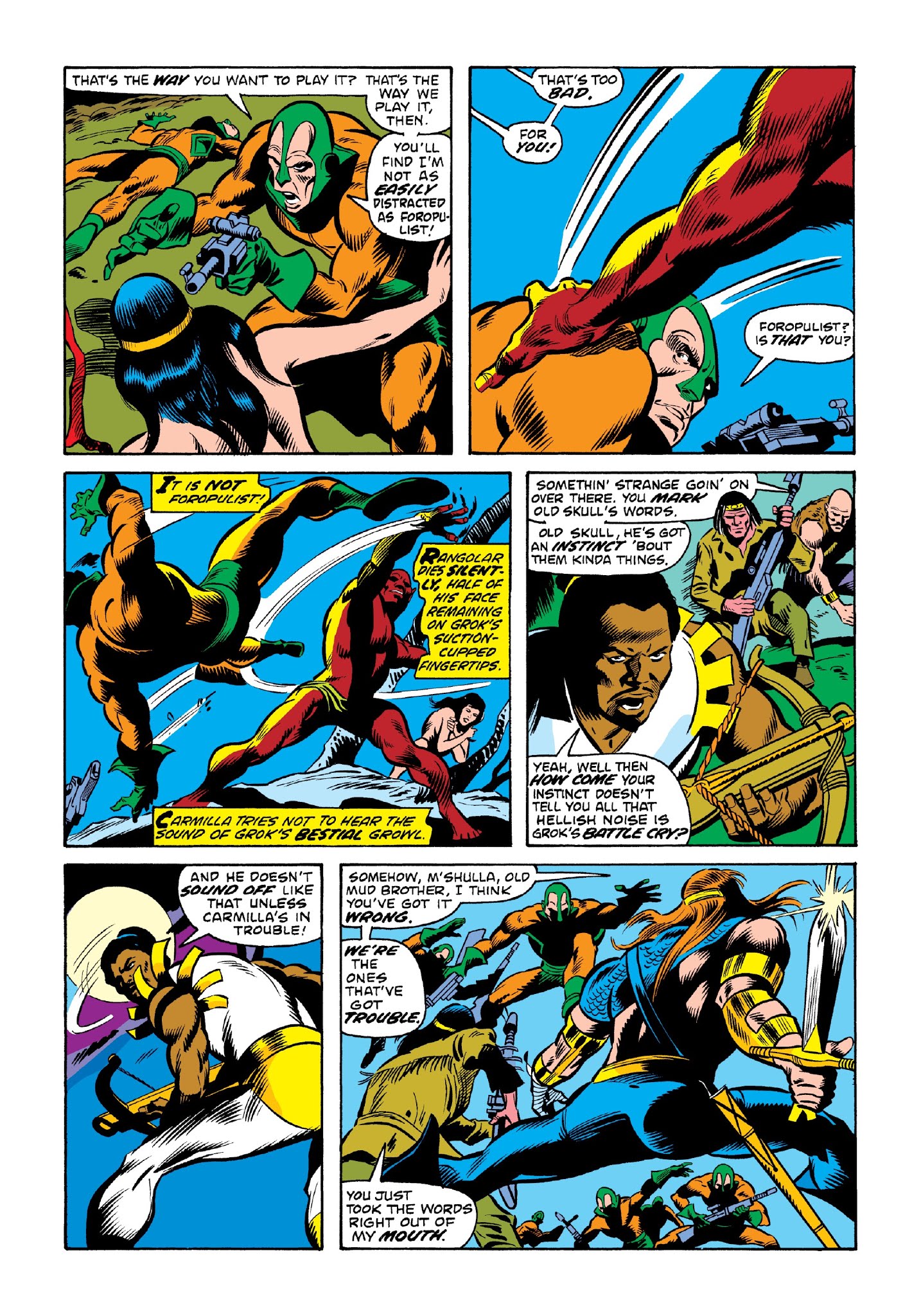 Read online Marvel Masterworks: Killraven comic -  Issue # TPB 1 (Part 2) - 61