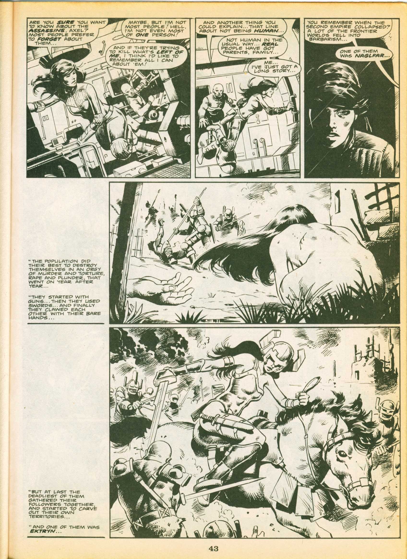 Read online Warrior comic -  Issue #3 - 42