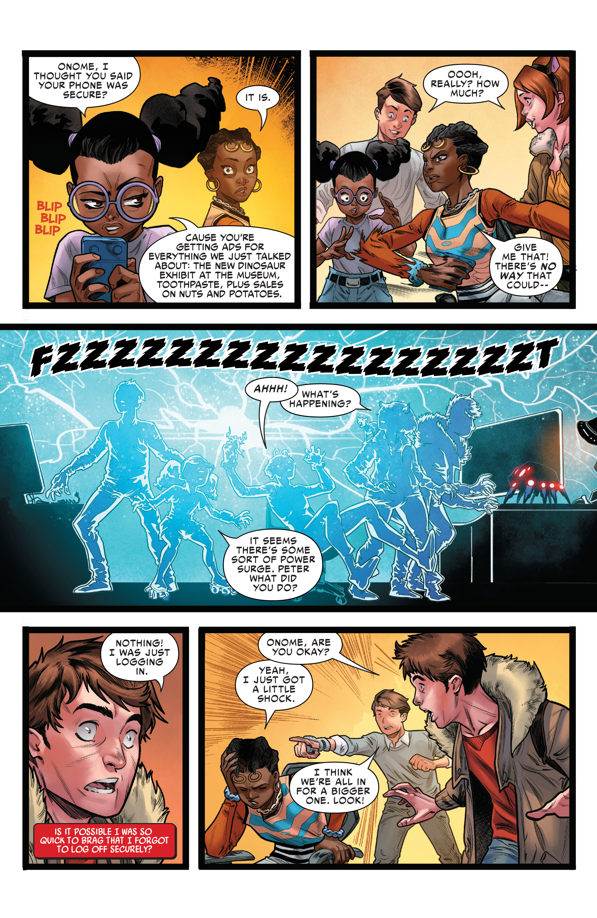 Read online W.E.B. Of Spider-Man comic -  Issue #1 - 13