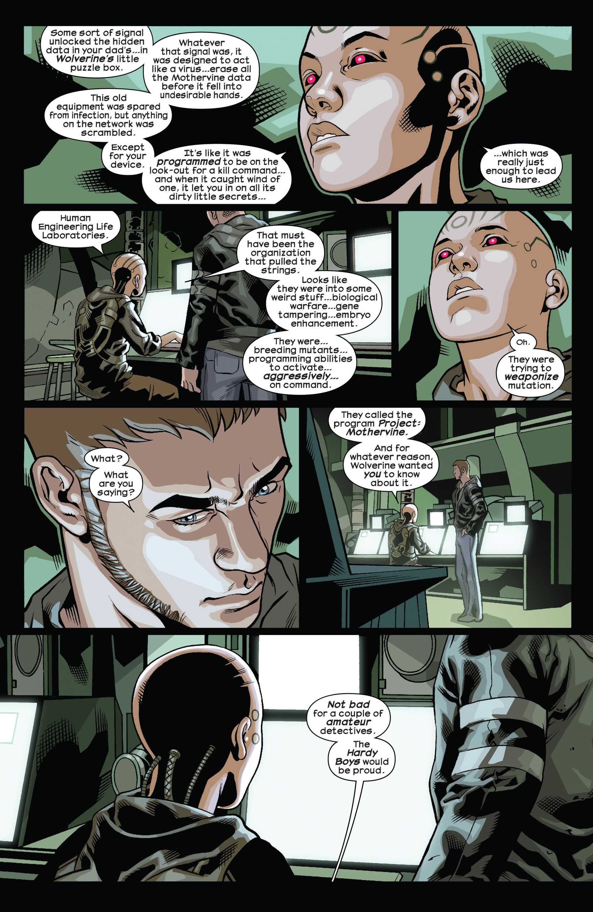 Read online Ultimate Comics Wolverine comic -  Issue #2 - 14