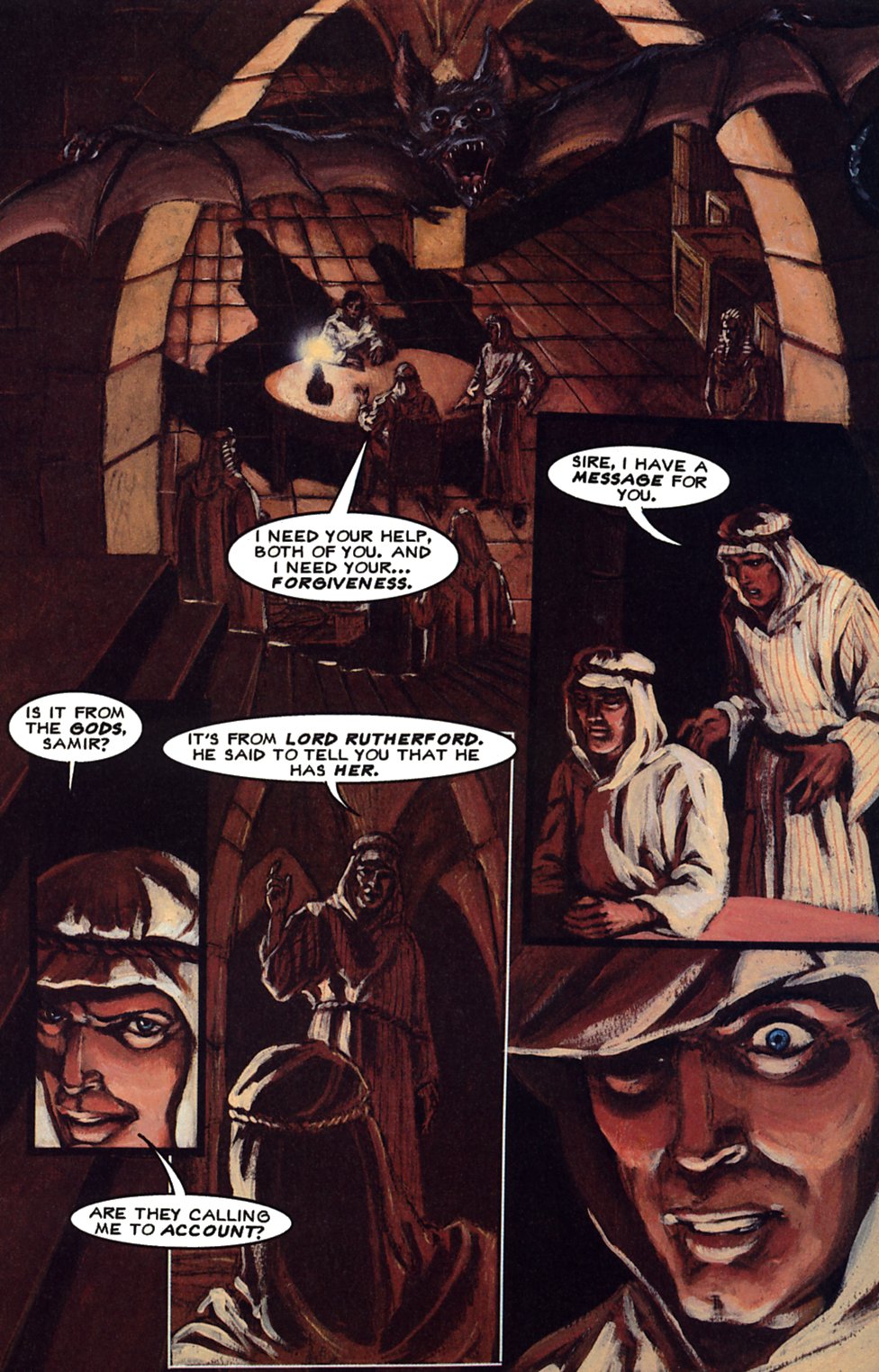 Read online Anne Rice's The Mummy or Ramses the Damned comic -  Issue #7 - 19