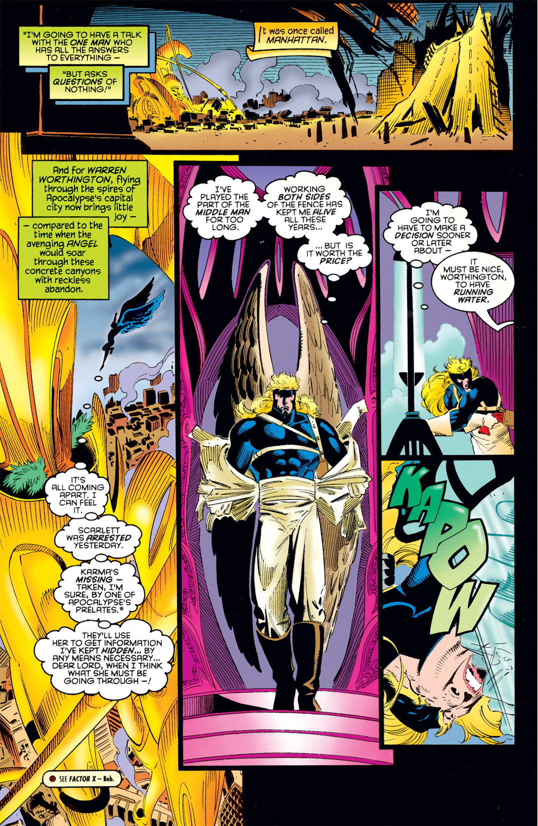 Read online X-Men: The Complete Age of Apocalypse Epic comic -  Issue # TPB 3 - 148