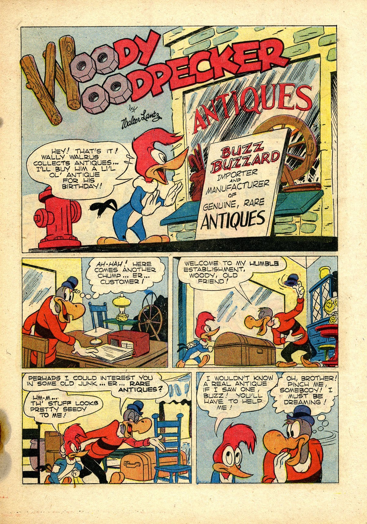 Read online Walter Lantz Woody Woodpecker (1952) comic -  Issue #22 - 19