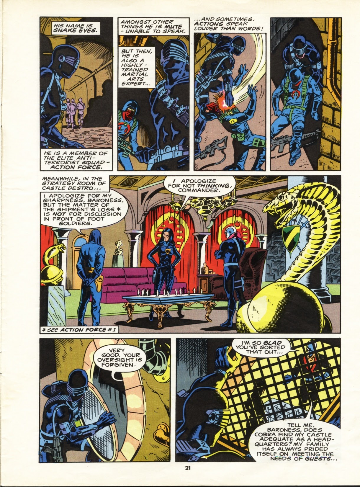 Read online Action Force comic -  Issue #1 - 24