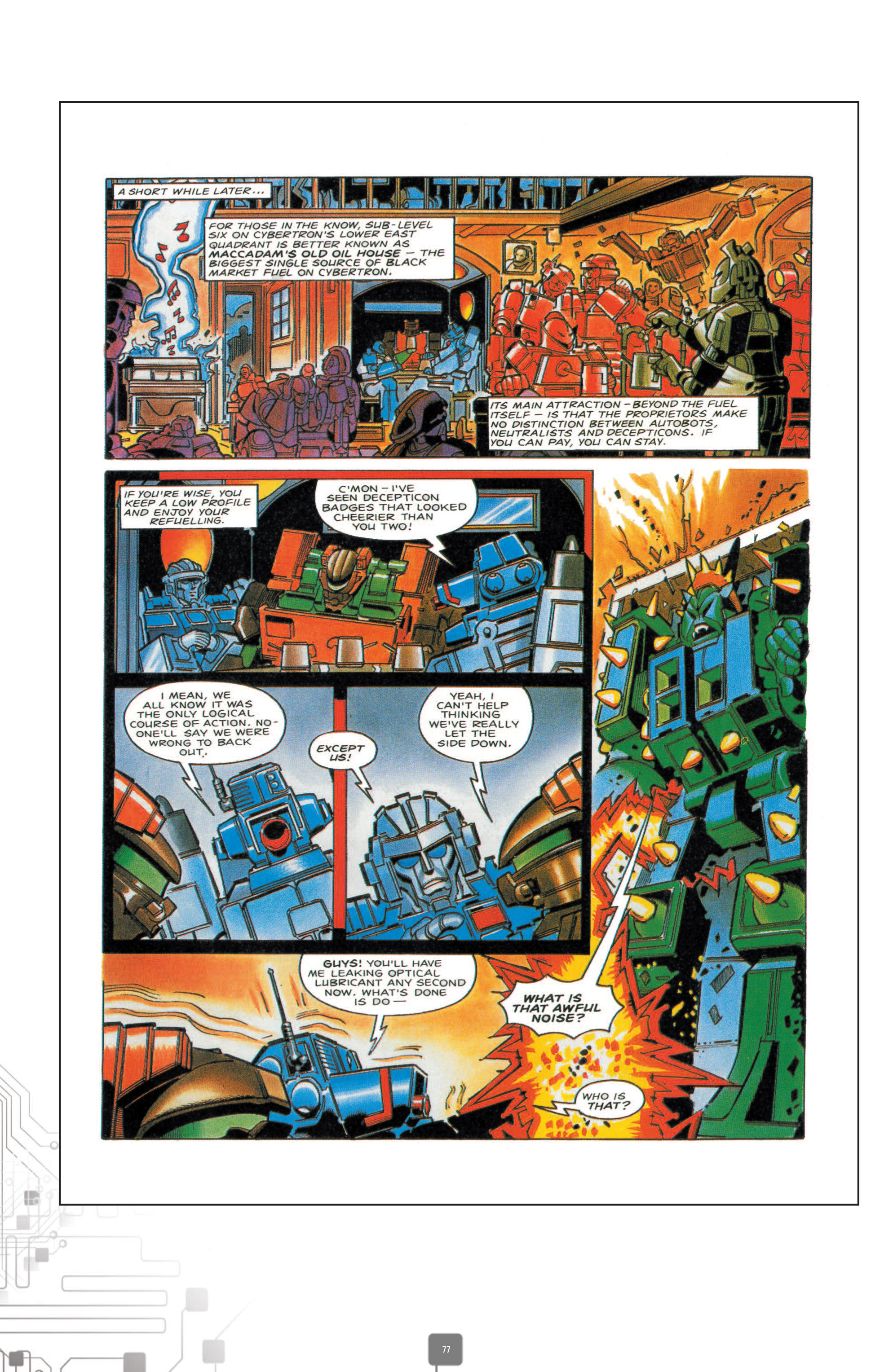 Read online The Transformers Classics UK comic -  Issue # TPB 3 - 78