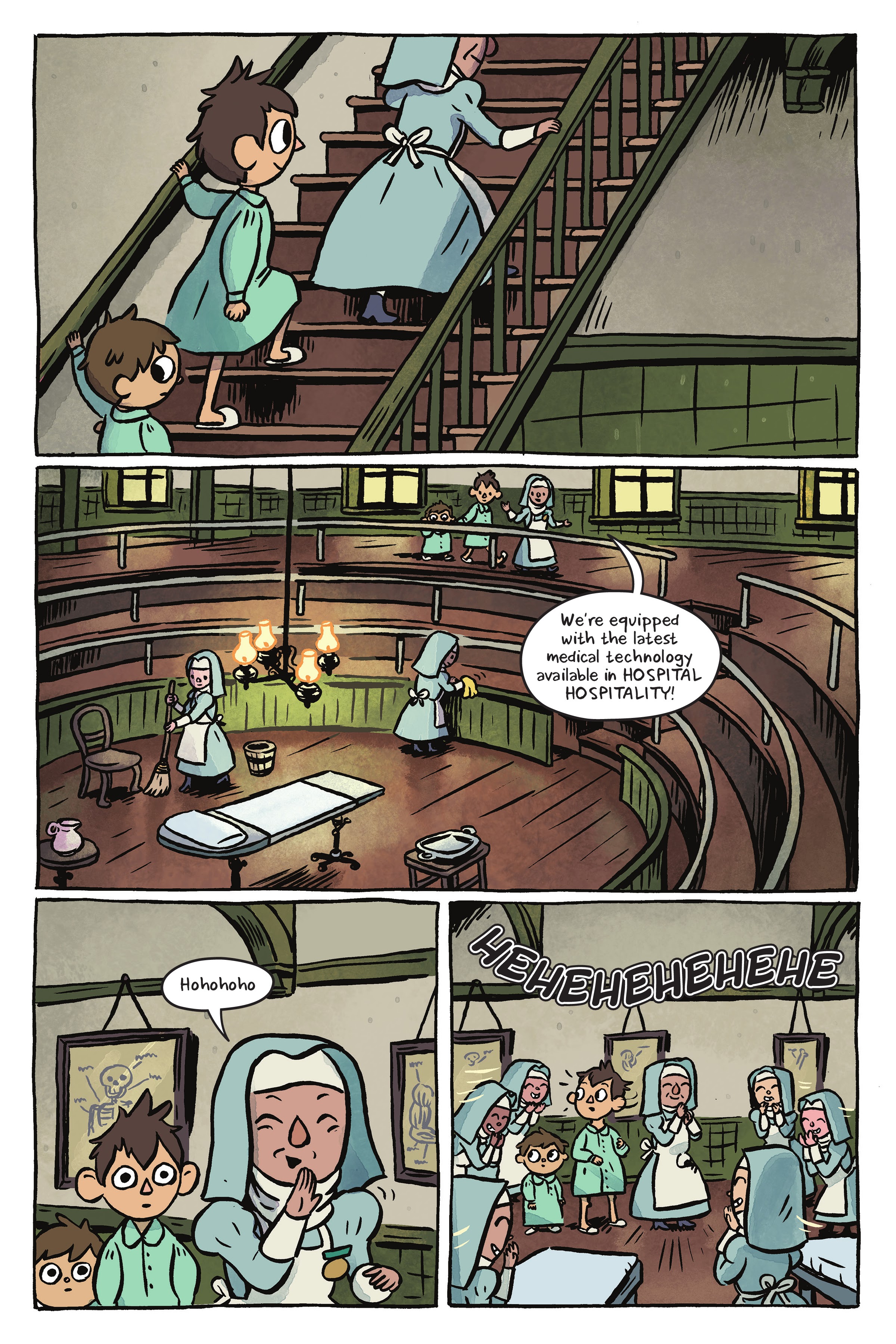 Read online Over the Garden Wall: Benevolent Sisters of Charity comic -  Issue # TPB - 51