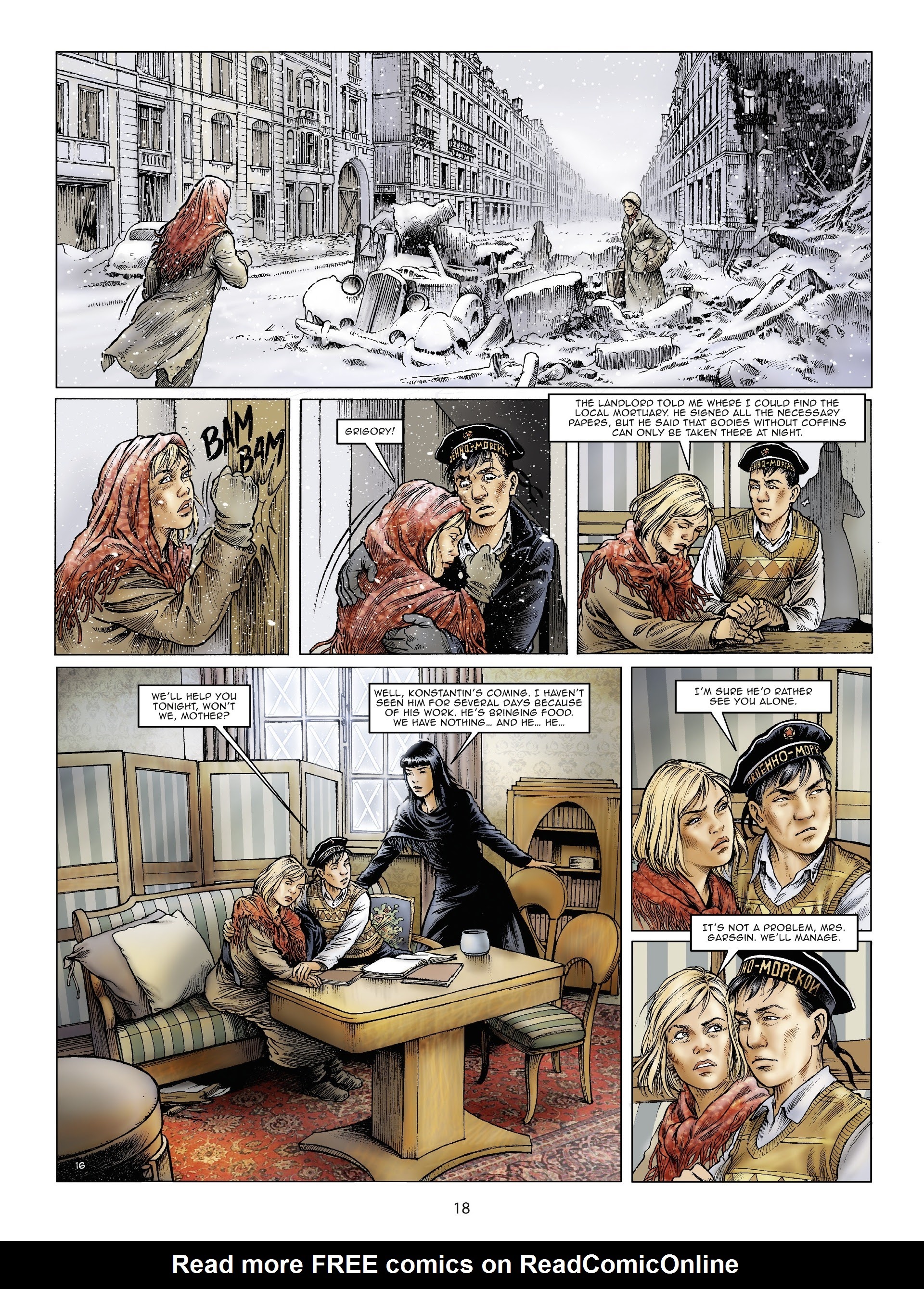 Read online The Lions of Leningrad comic -  Issue #2 - 18