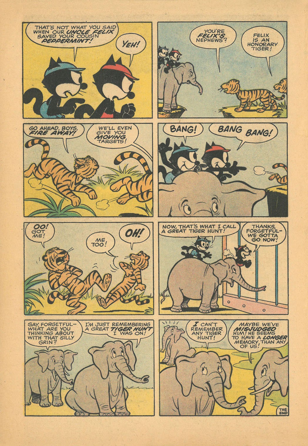 Read online Felix the Cat (1955) comic -  Issue #100 - 38