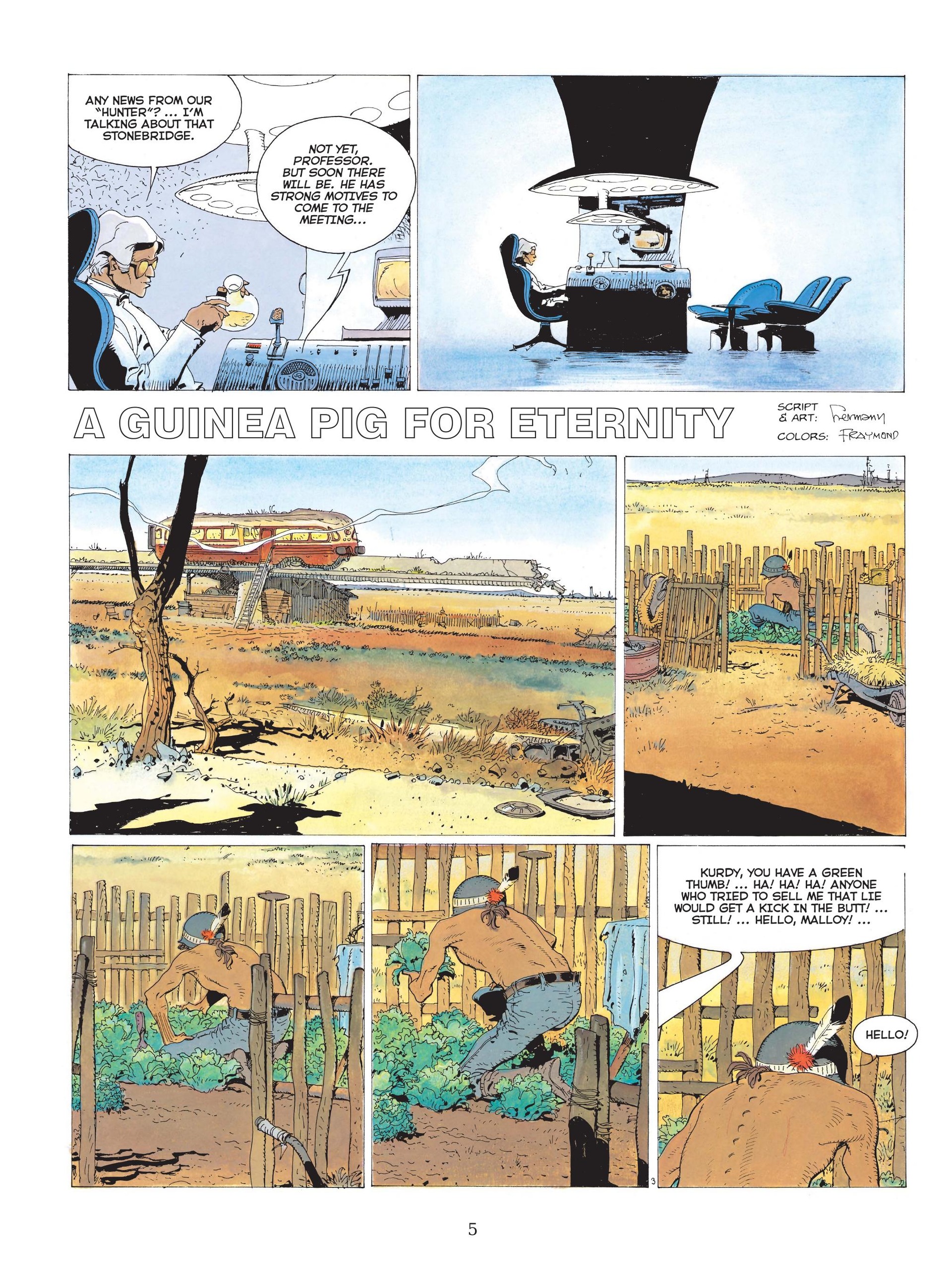 Read online Jeremiah comic -  Issue #5 - 6