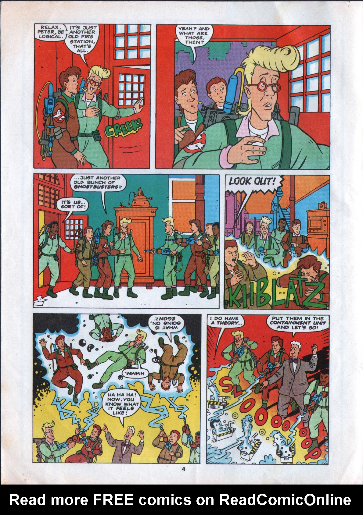 Read online The Real Ghostbusters comic -  Issue #37 - 4