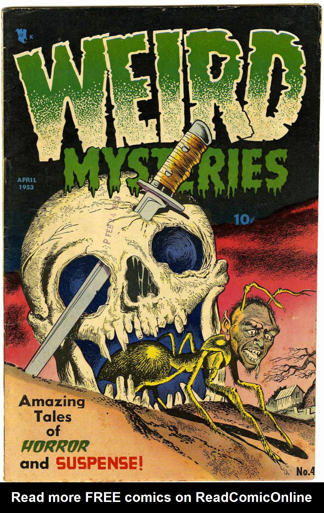 Read online Weird Mysteries (1952) comic -  Issue #4 - 1