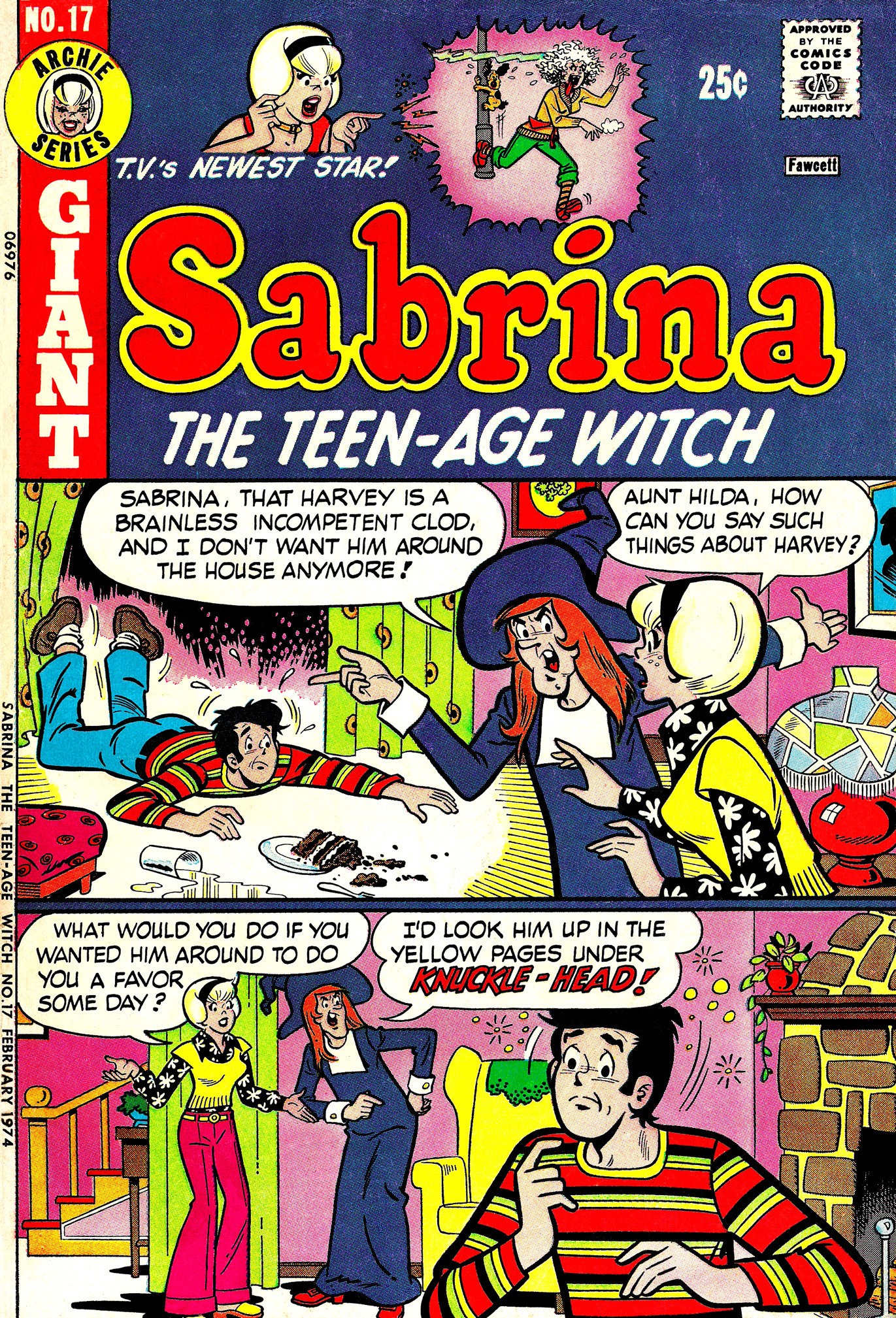 Read online Sabrina The Teenage Witch (1971) comic -  Issue #17 - 1