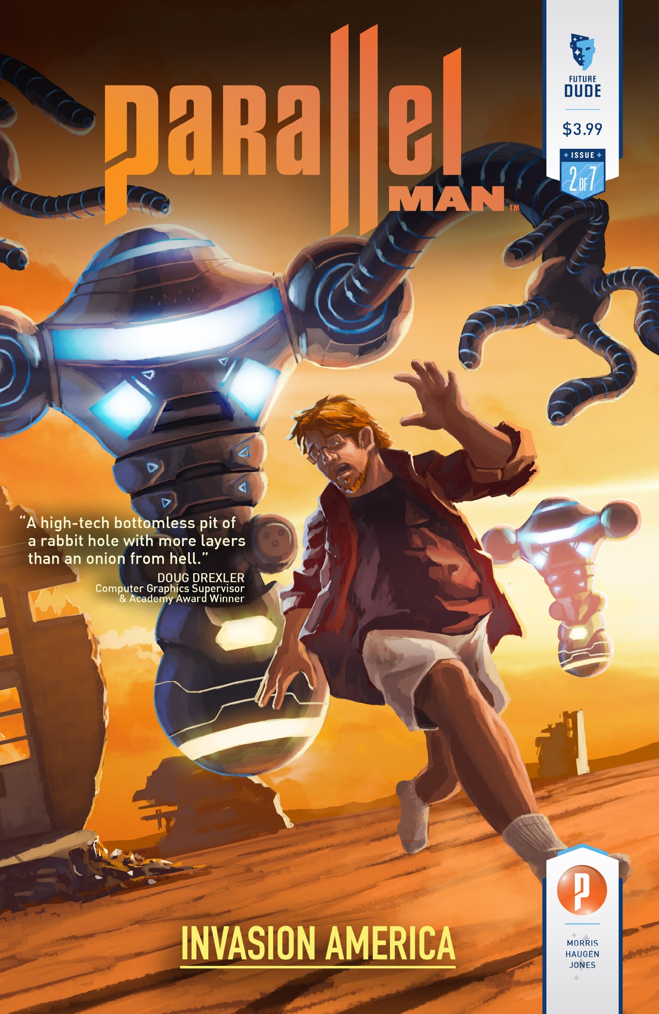 Read online Parallel Man comic -  Issue #2 - 1
