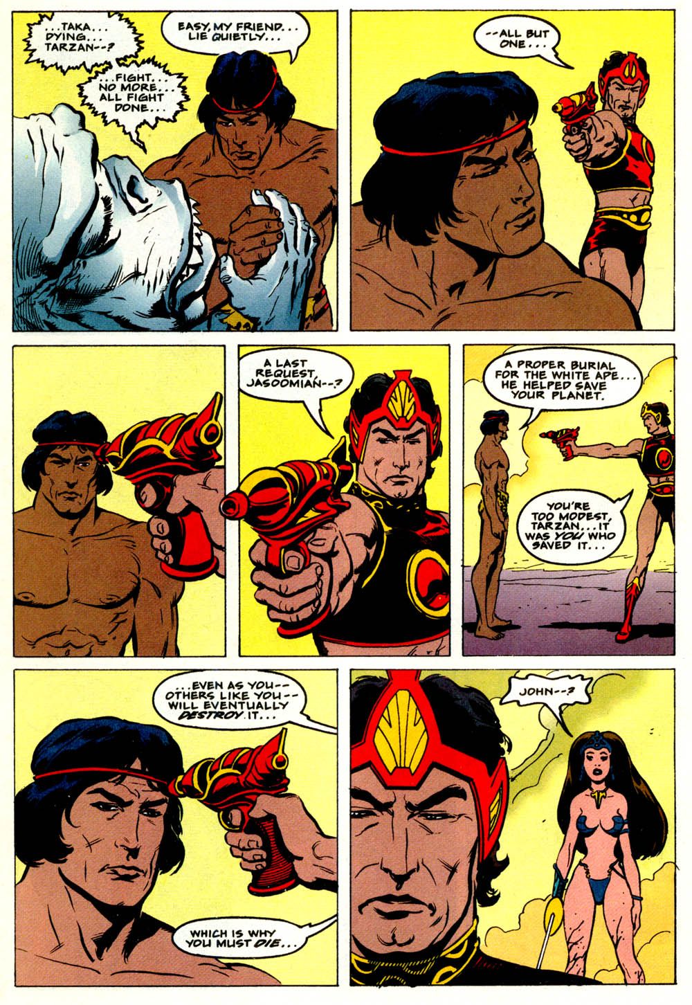 Read online Tarzan/John Carter: Warlords of Mars comic -  Issue #4 - 22