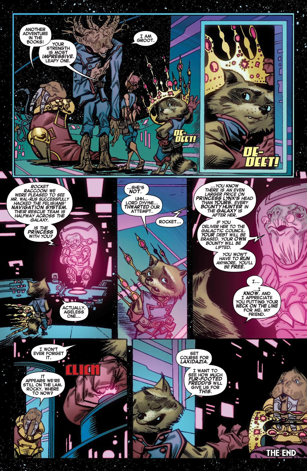 Read online Marvel-Verse: Rocket & Groot comic -  Issue # TPB - 38