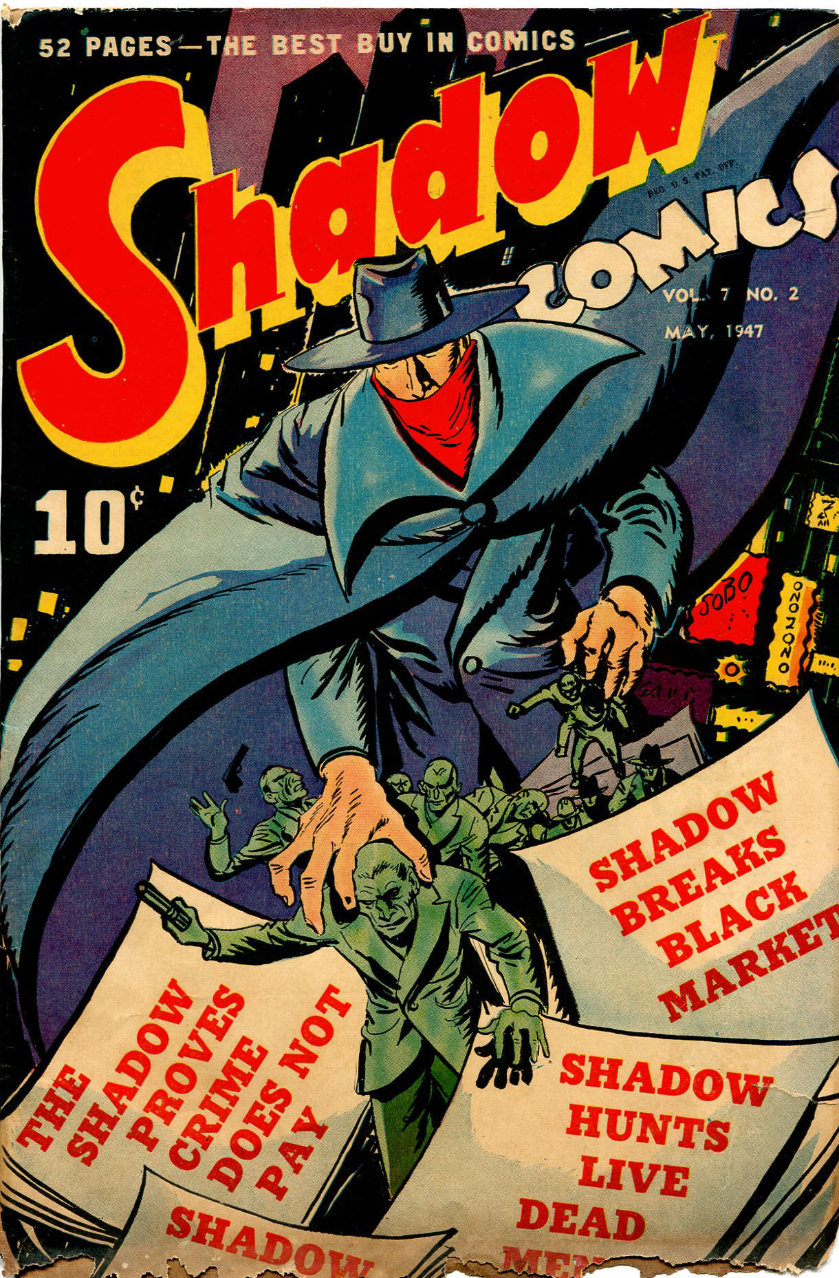 Read online Shadow Comics comic -  Issue #74 - 1
