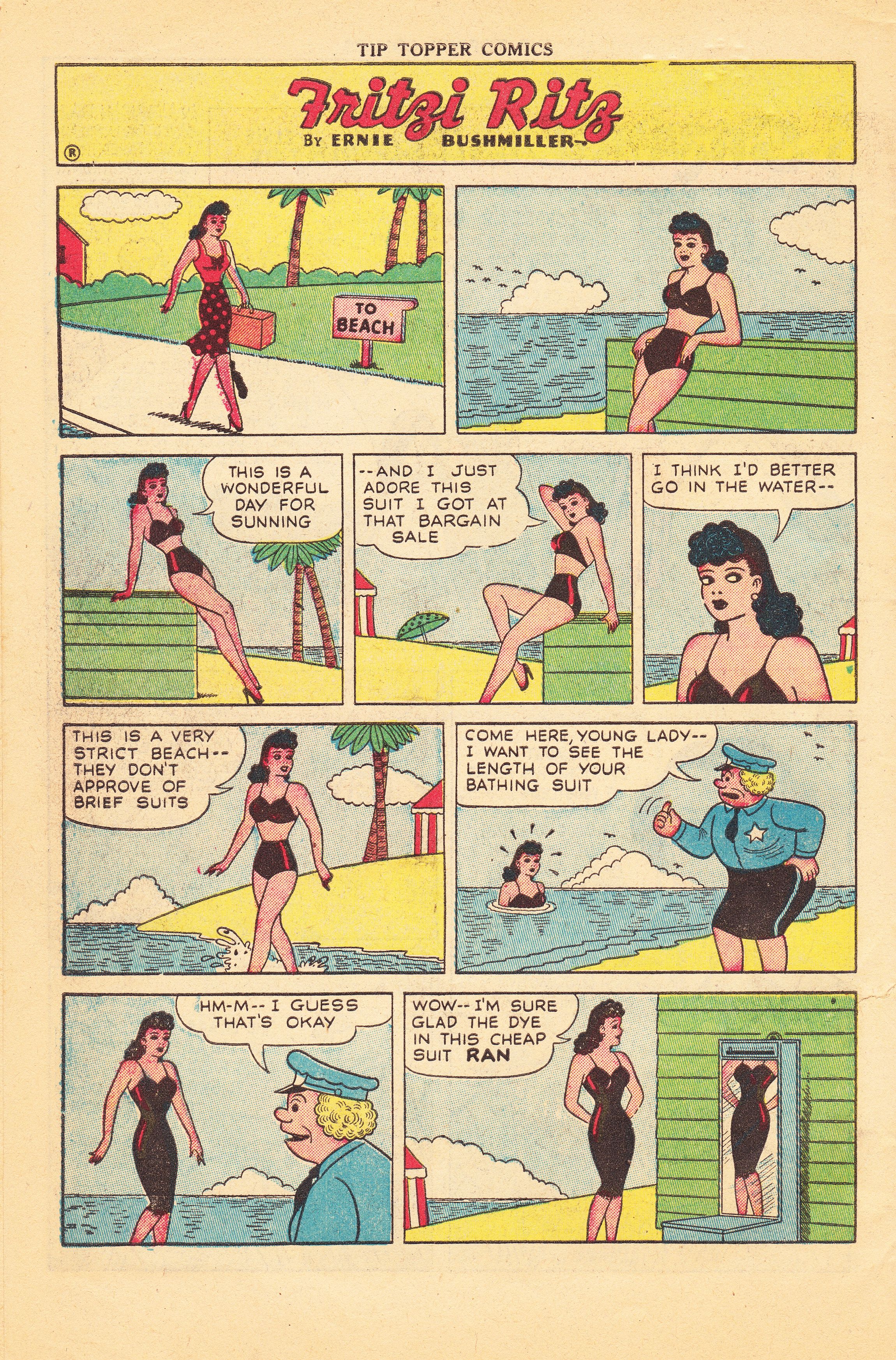 Read online Tip Topper Comics comic -  Issue #24 - 33