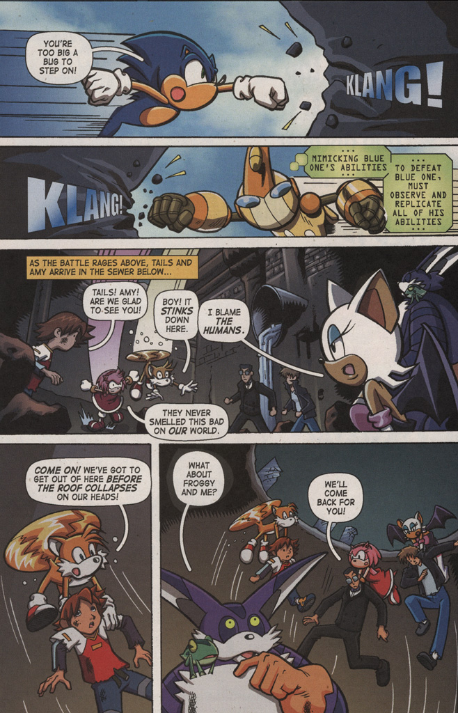 Read online Sonic X comic -  Issue #9 - 16