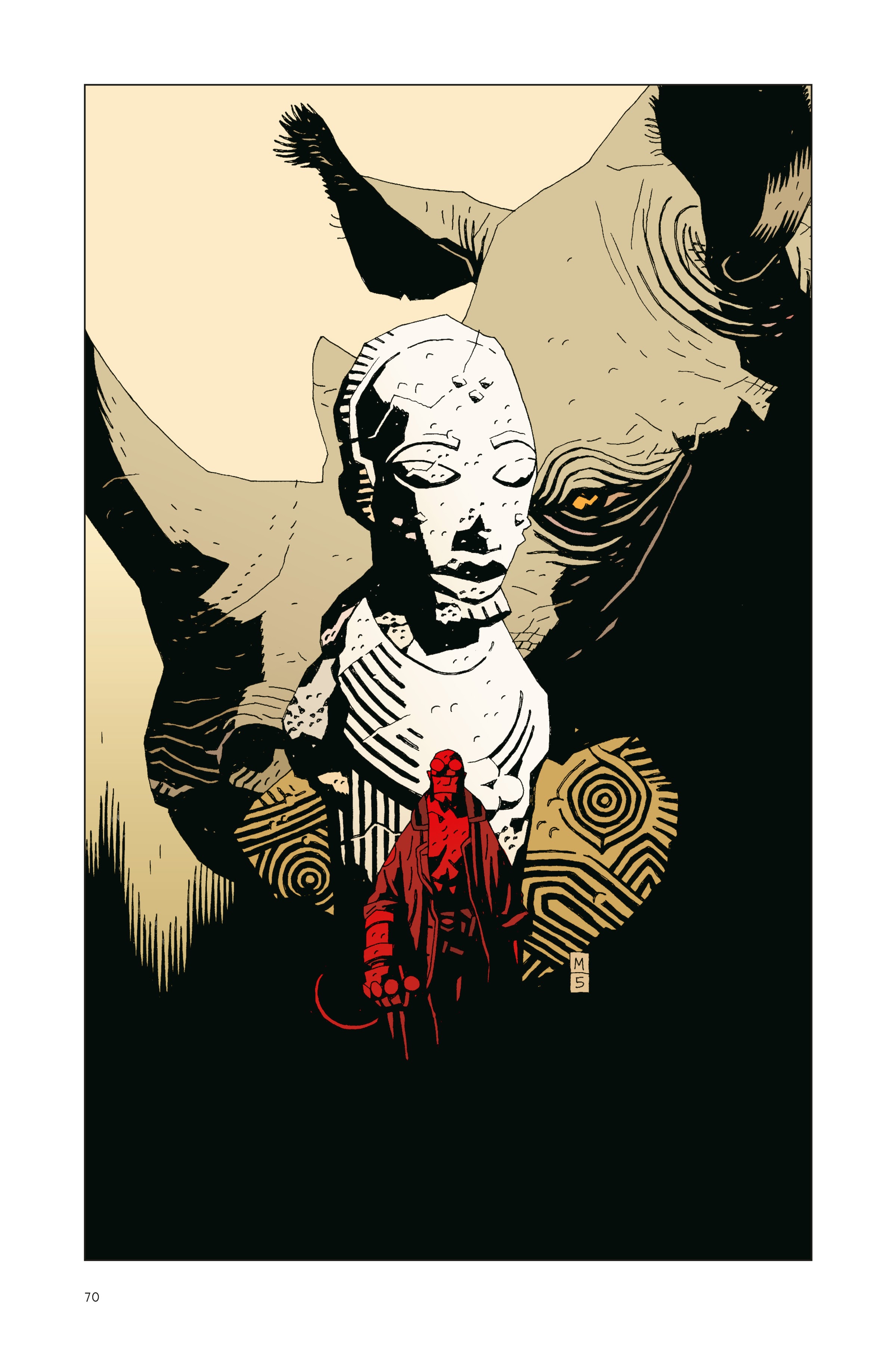 Read online Hellboy: 25 Years of Covers comic -  Issue # TPB (Part 1) - 72