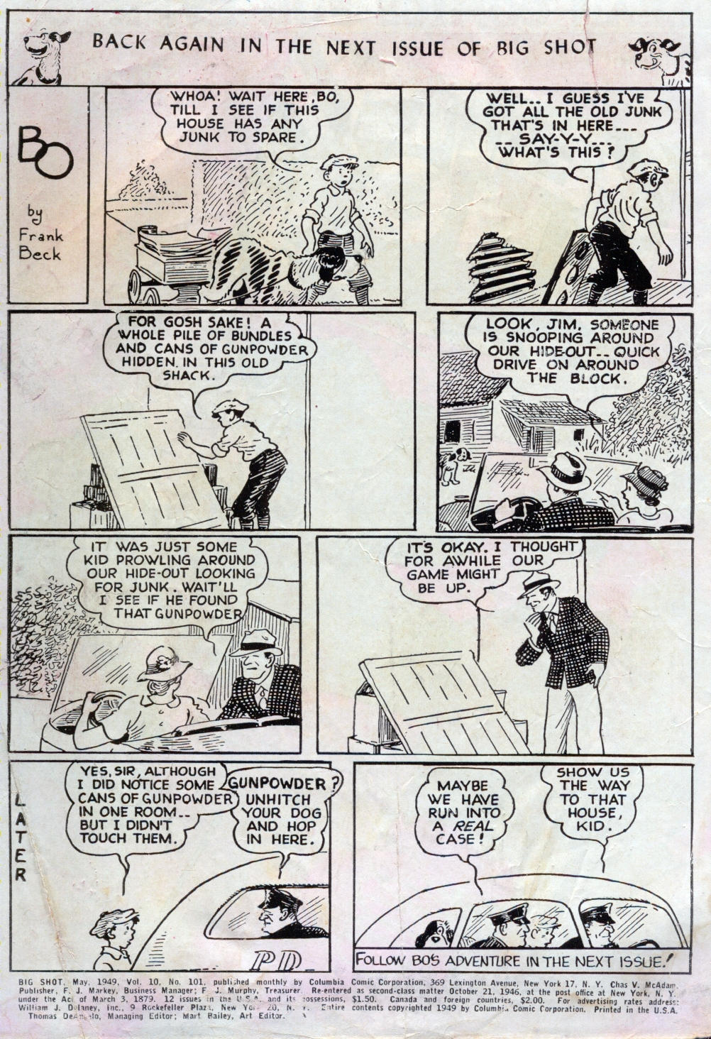 Read online Big Shot comic -  Issue #101 - 2