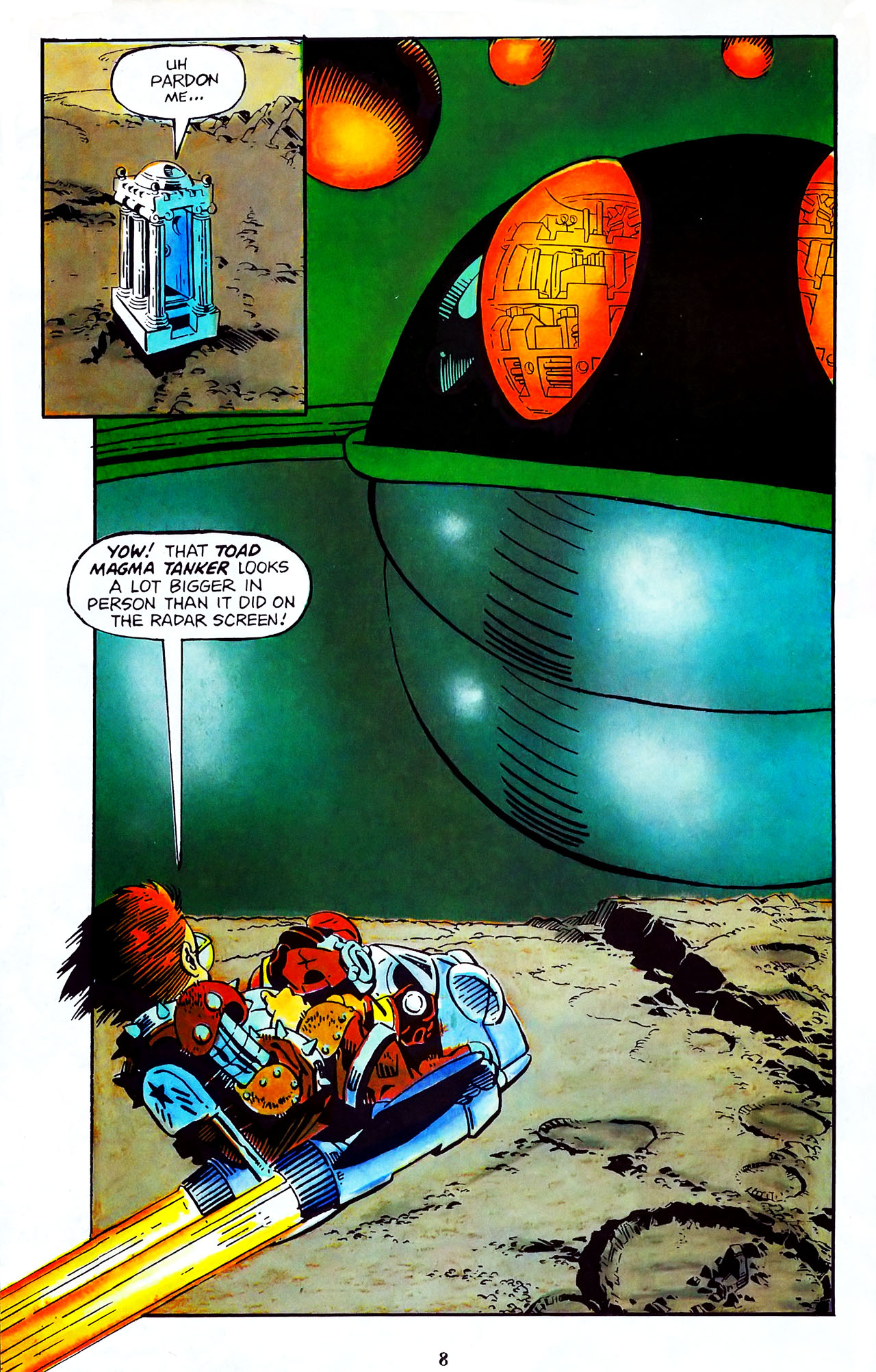 Read online Bucky O'Hare (1991) comic -  Issue #4 - 8