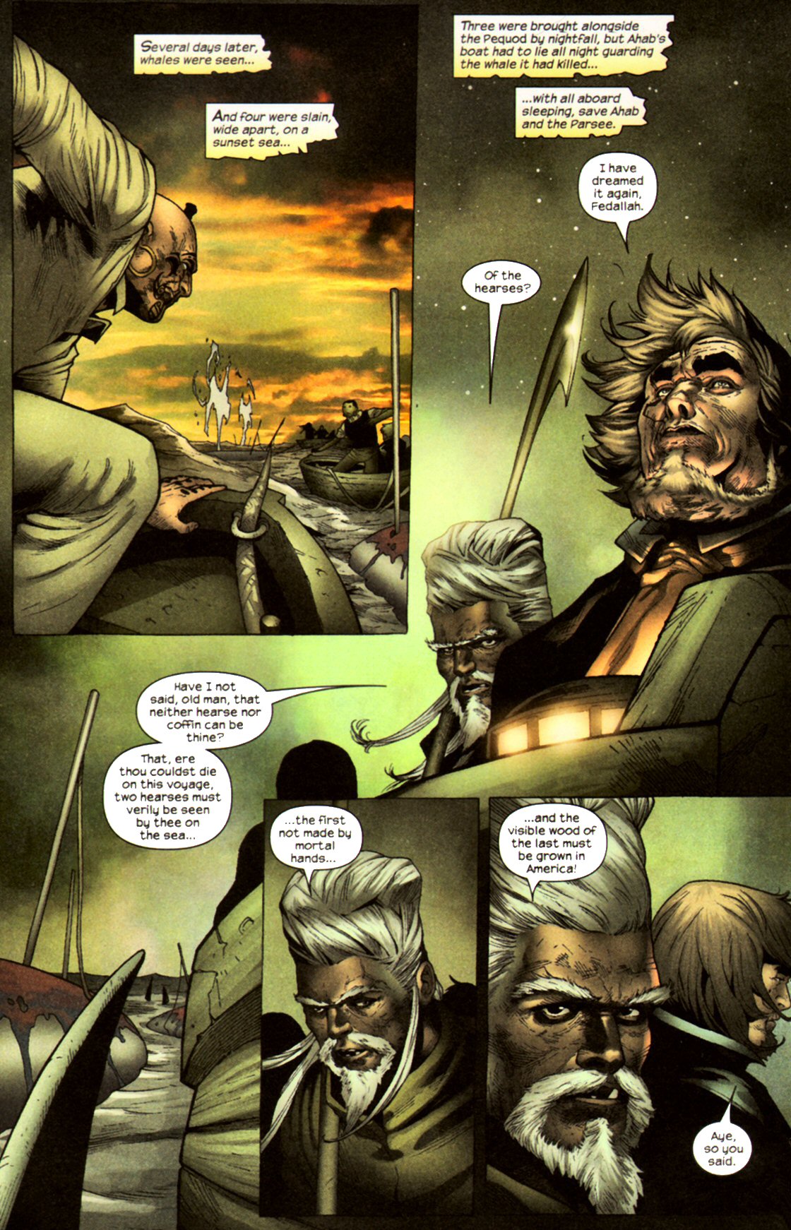 Read online Marvel Illustrated: Moby Dick comic -  Issue # TPB - 82