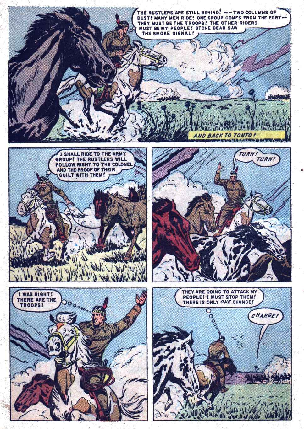 Read online Lone Ranger's Companion Tonto comic -  Issue #3 - 32