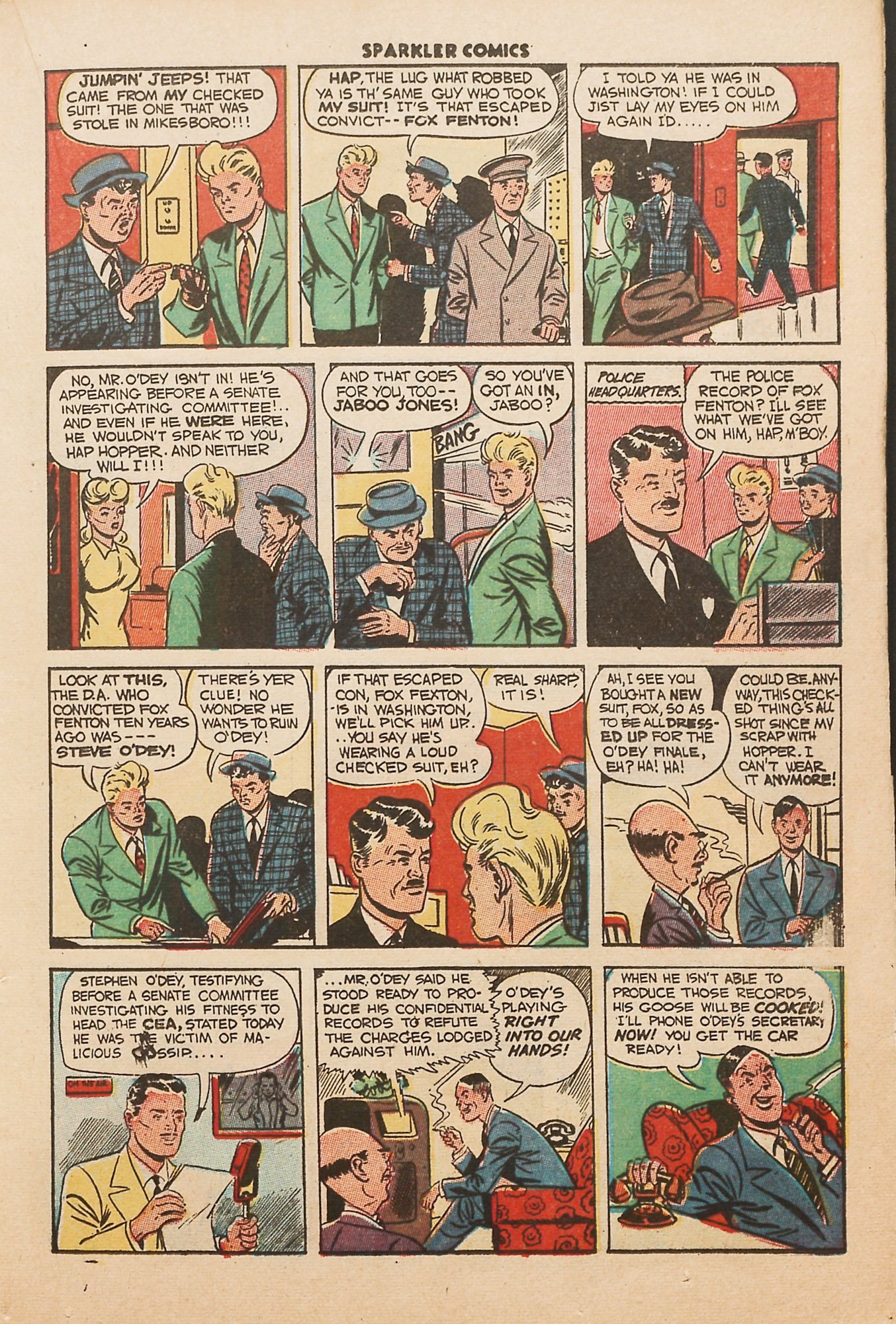 Read online Sparkler Comics comic -  Issue #66 - 23
