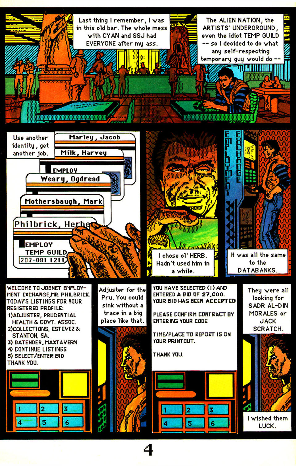 Read online Shatter comic -  Issue #5 - 6